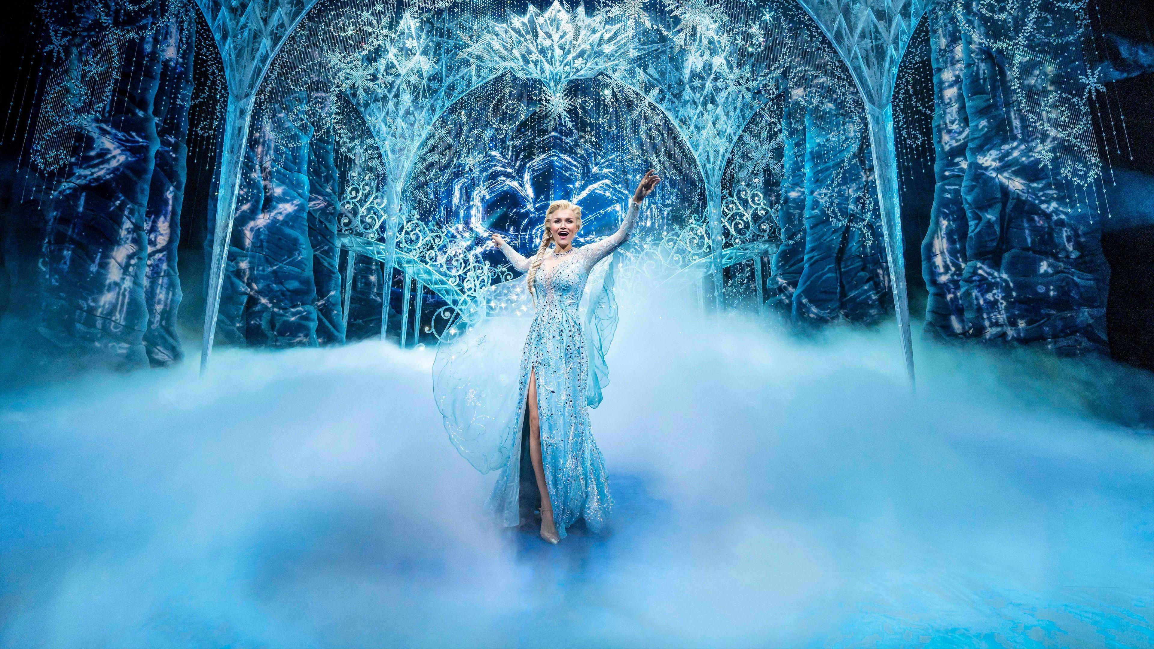 Frozen: The Hit Broadway Musical 2025 movie scene