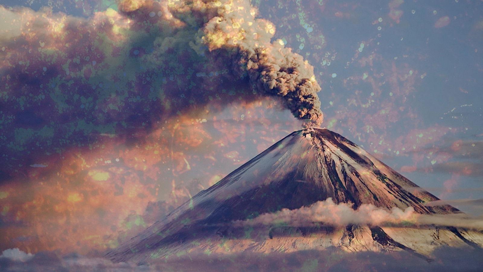 A Volcano Odyssey 2012 movie scene