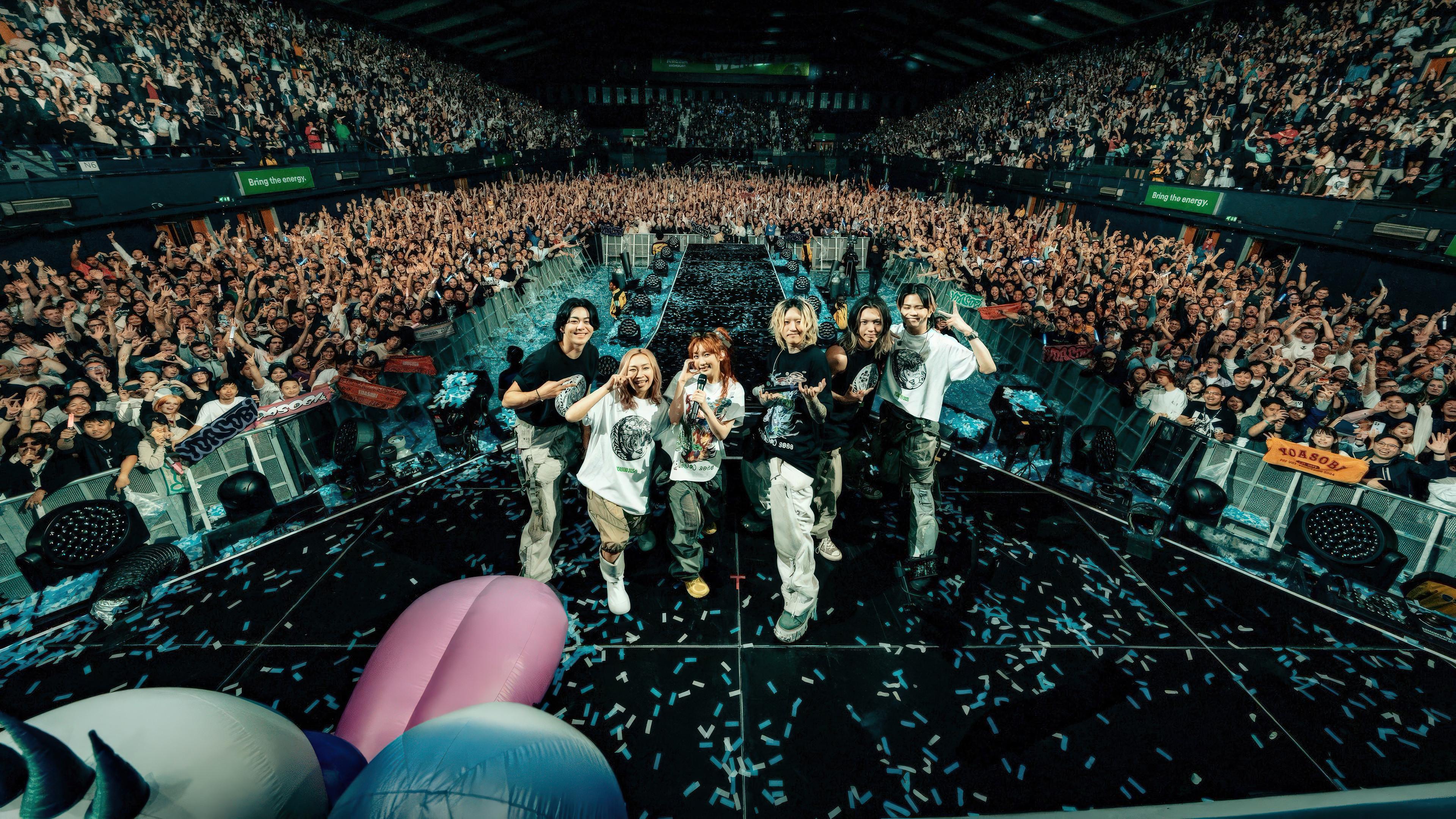 YOASOBI Live at Wembley Arena 2025 movie scene
