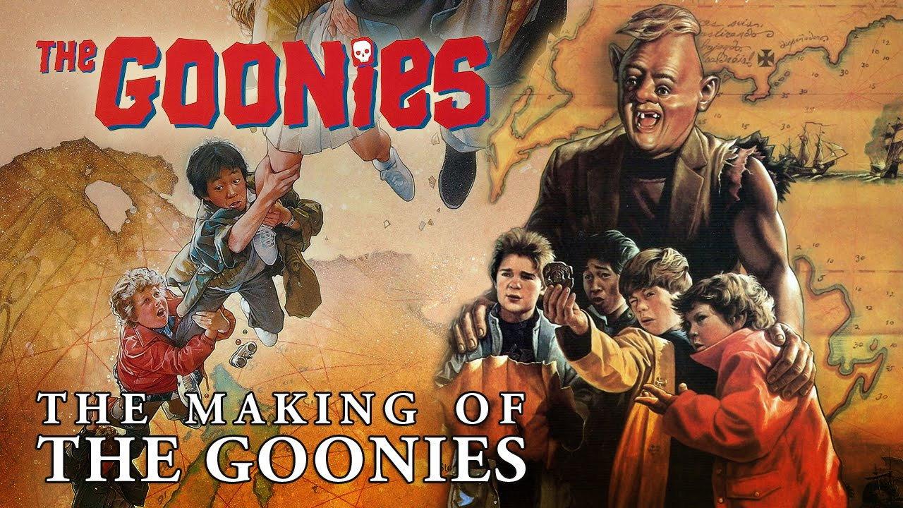 The Making Of The Goonies 1985 movie scene