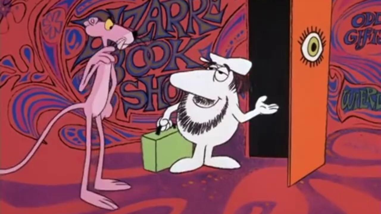 Psychedelic Pink 1968 movie scene