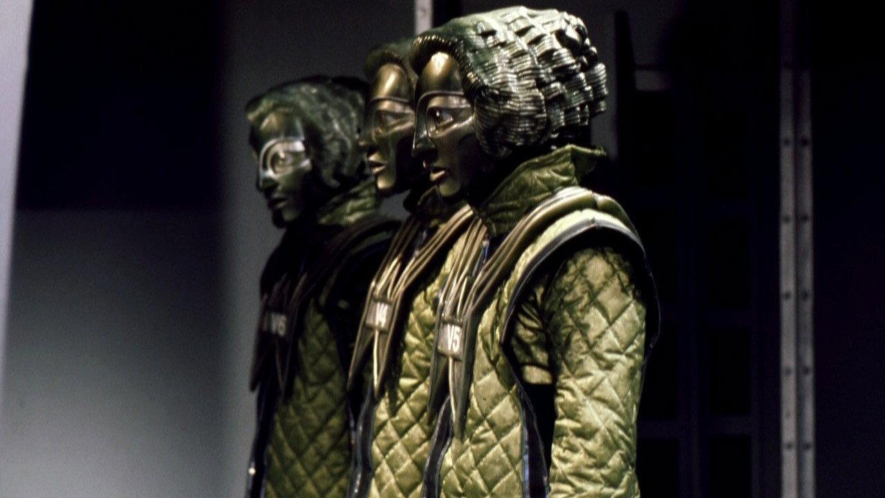 Doctor Who: The Robots of Death 1977 movie scene