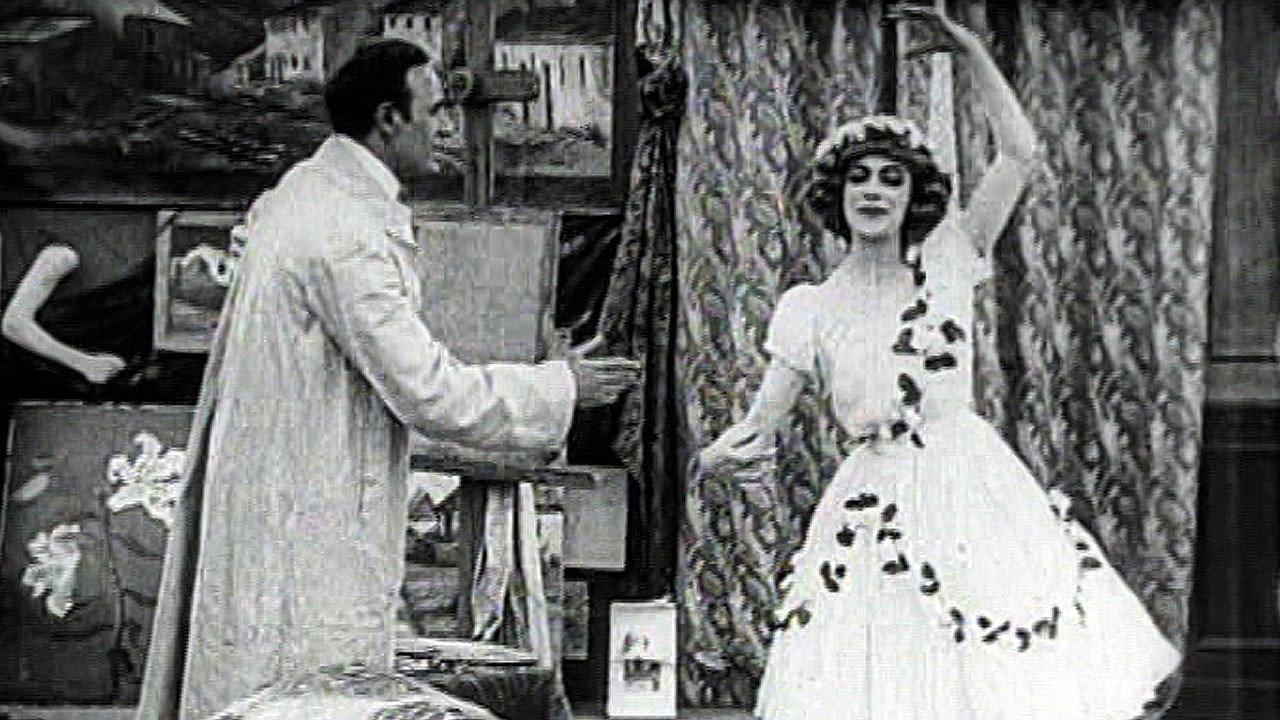 The Ballet Dancer 1911 movie scene