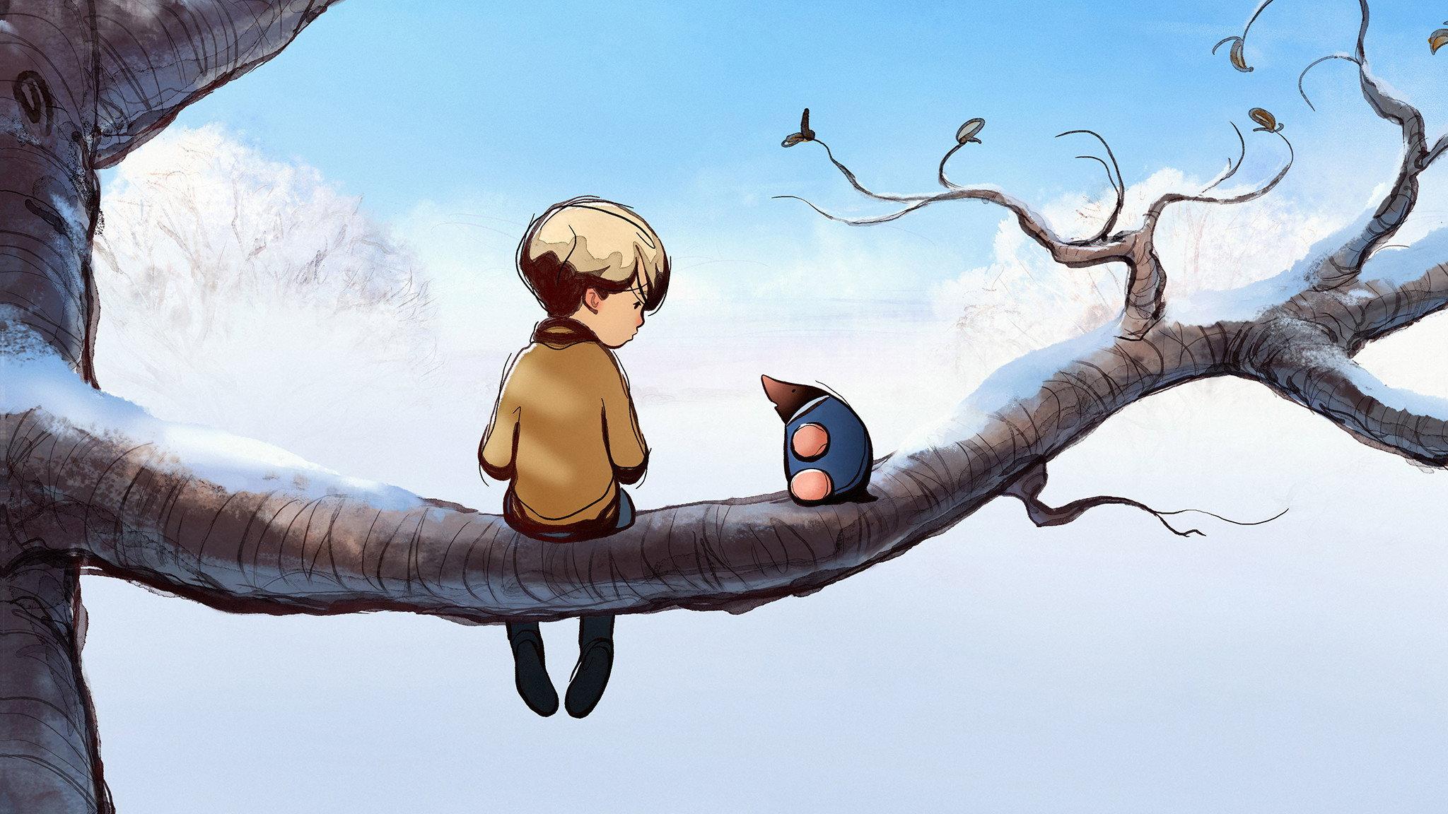 The Boy, the Mole, the Fox and the Horse 2022 movie scene