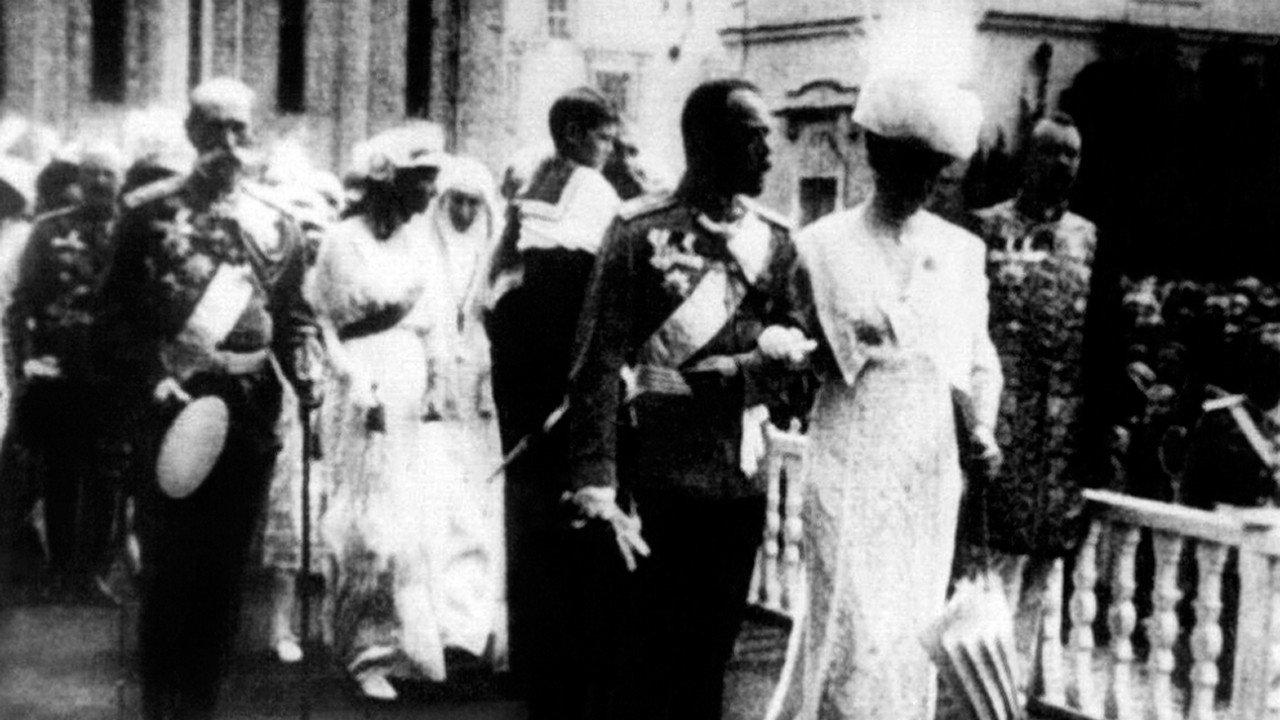 The Fall of the Romanov Dynasty 1927 movie scene
