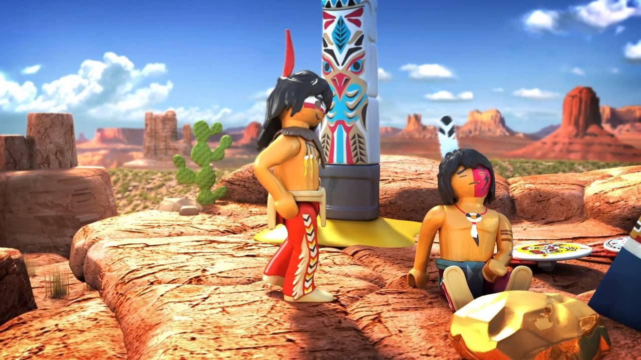 Playmobil: Western 2012 movie scene