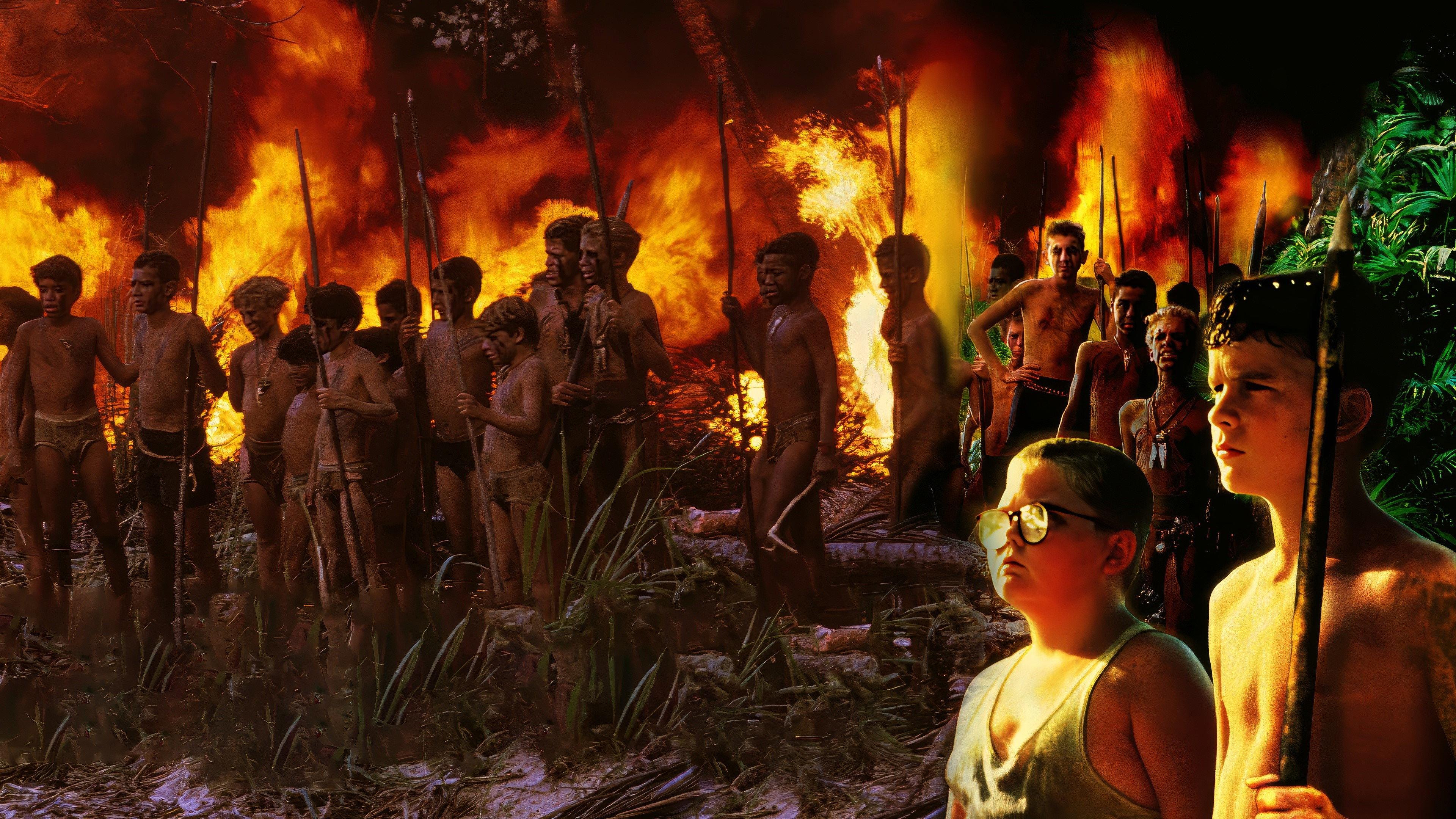 Lord of the Flies 1990 movie scene