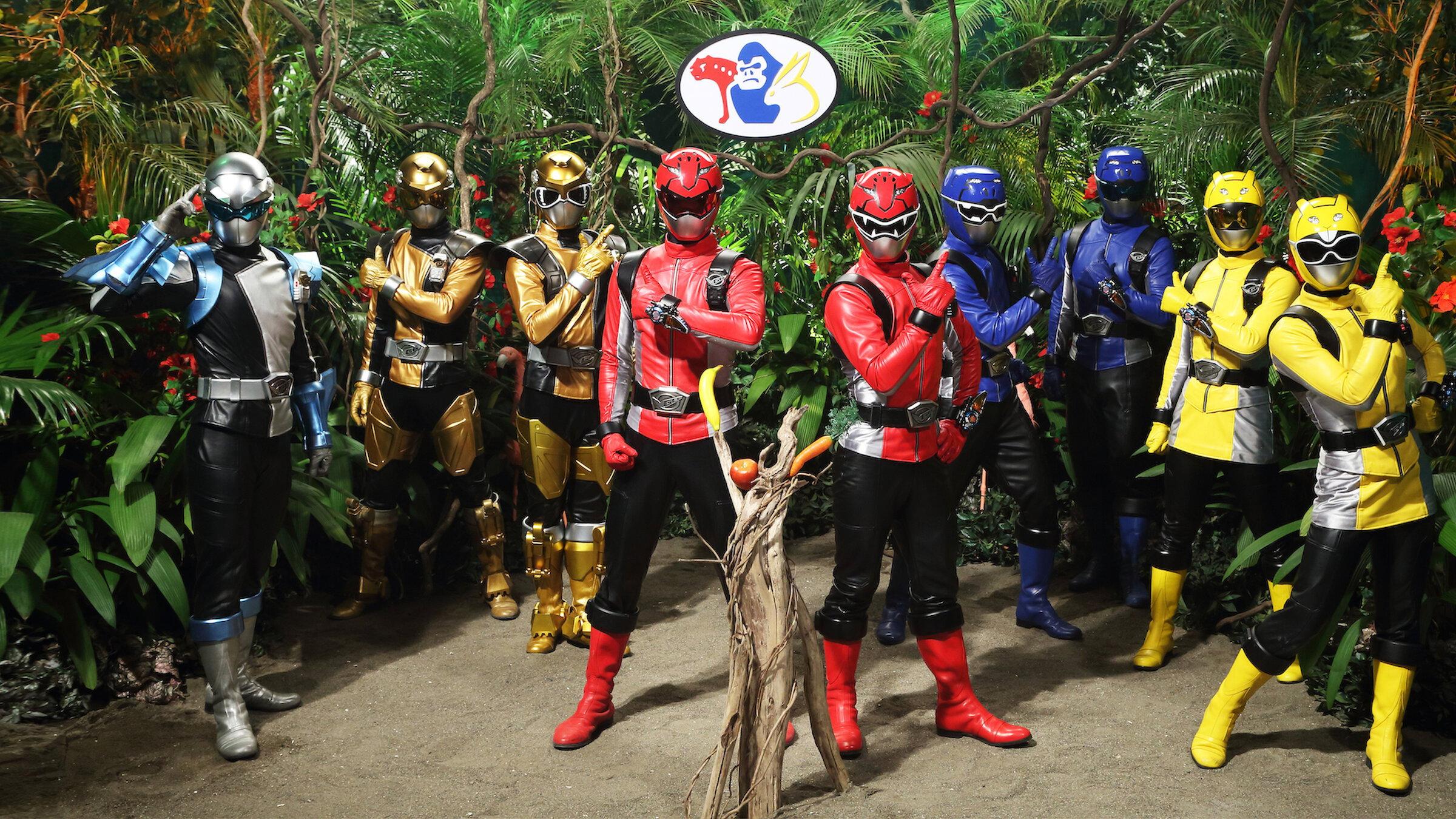 They're Back! Tokumei Sentai Go-Busters vs. Doubutsu Sentai Go-Busters 2013 movie scene