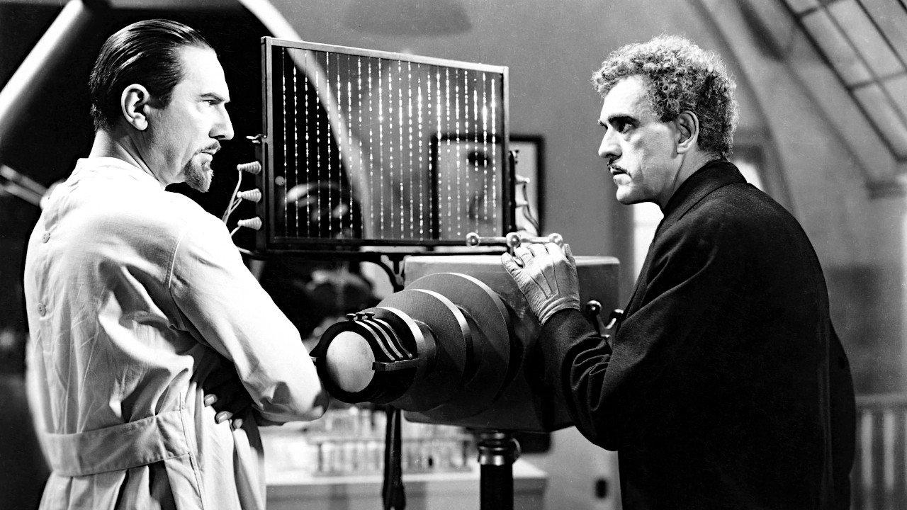 The Invisible Ray 1936 movie scene