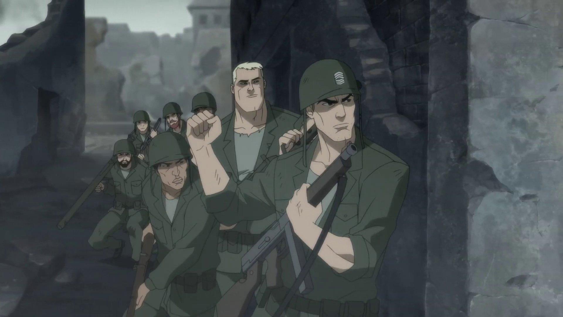 DC Showcase: Sgt. Rock 2019 movie scene