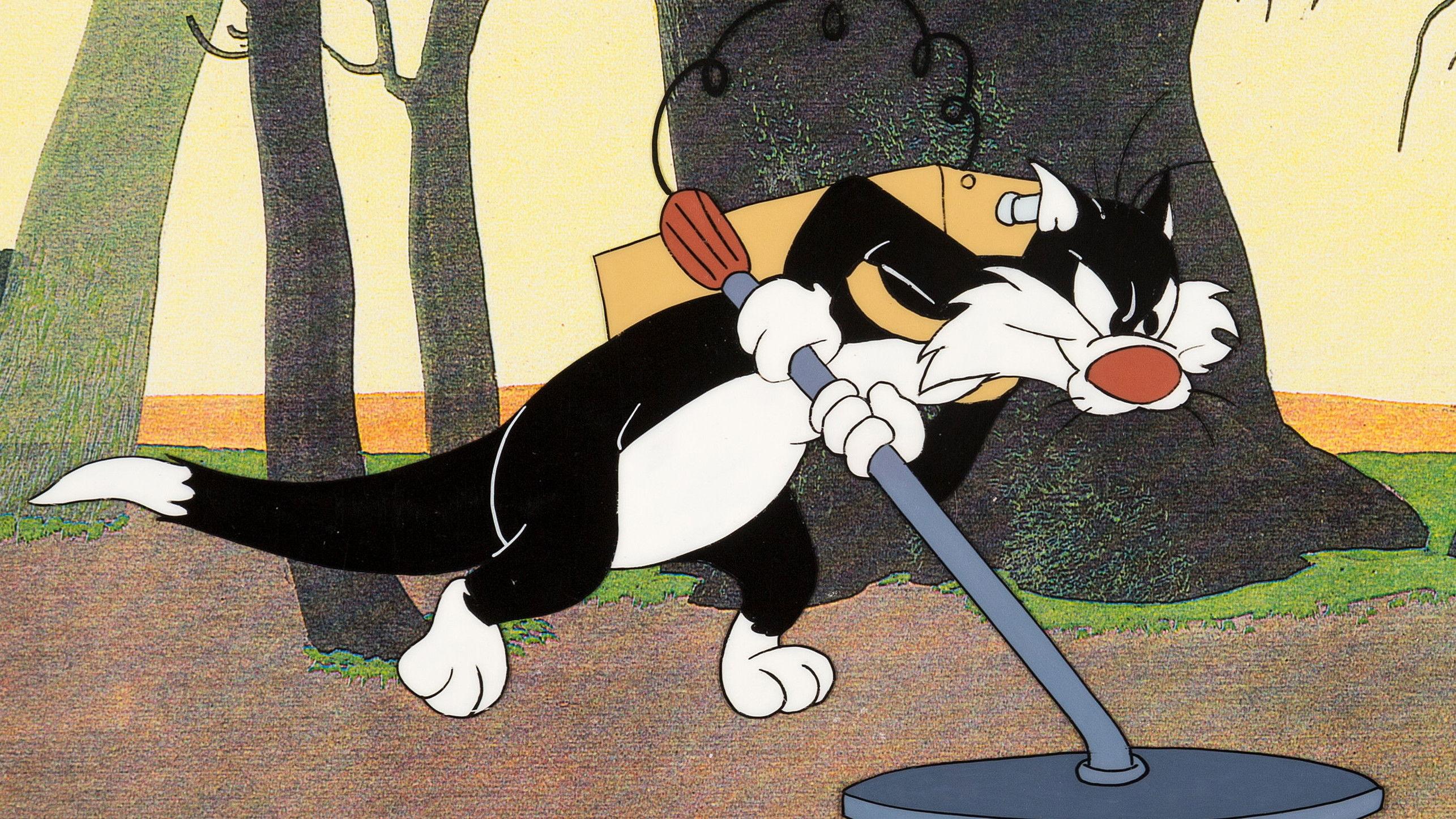 Tree Cornered Tweety 1956 movie scene