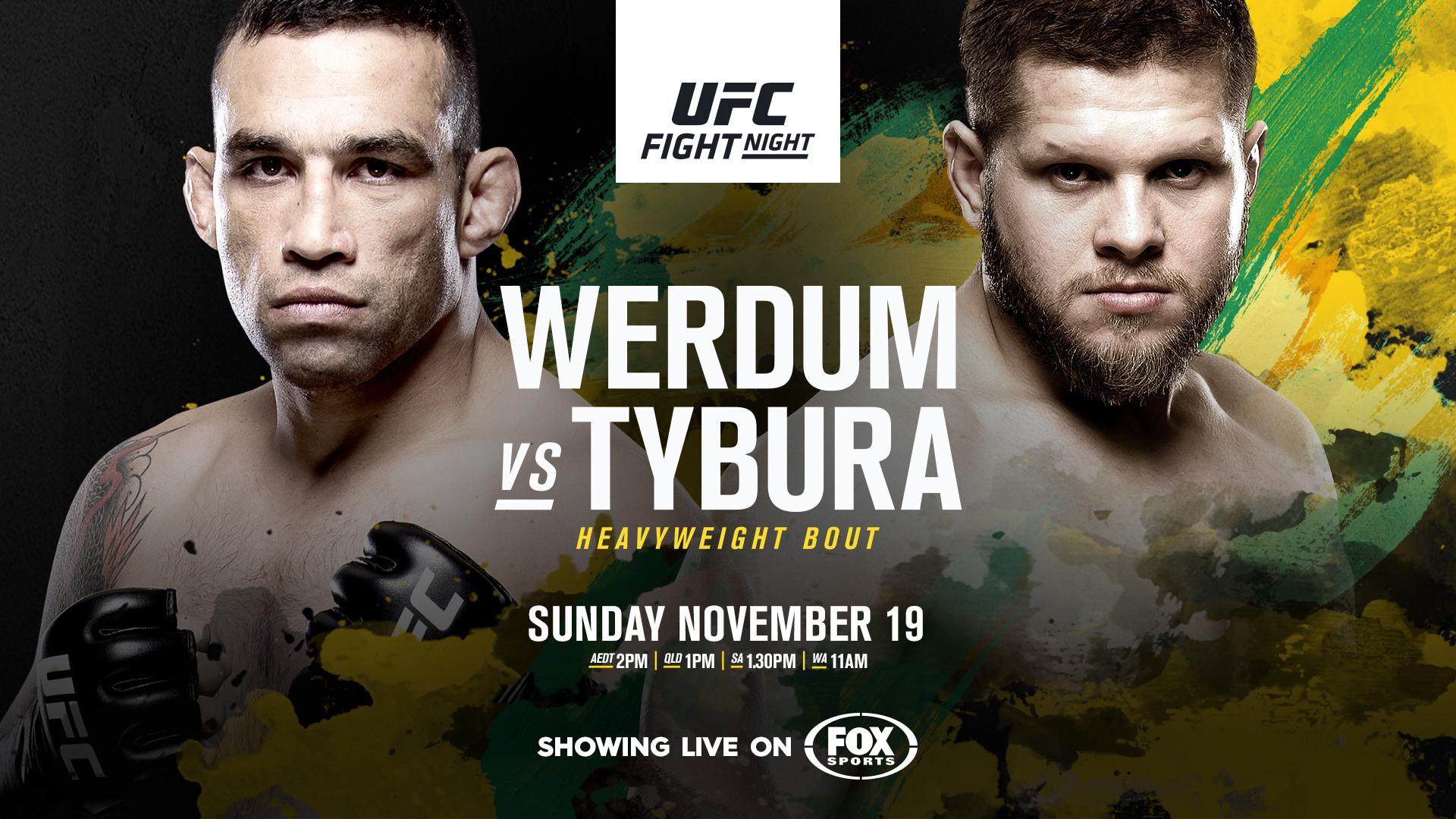 UFC Fight Night 121: Werdum vs. Tybura 2017 movie scene