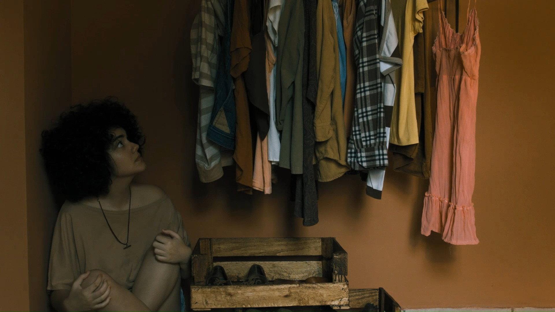 In Between Shoulders 2016 movie scene