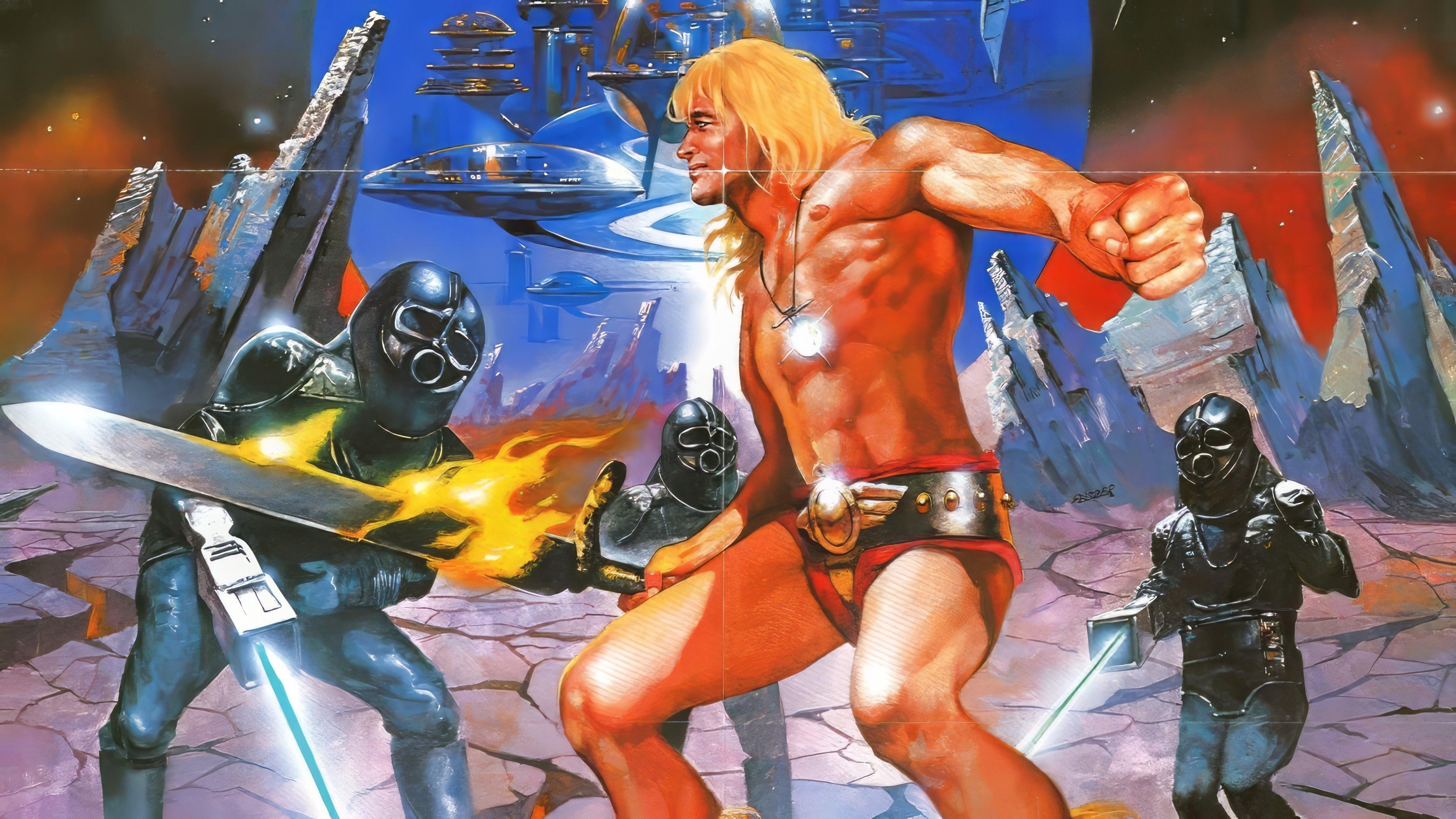 Yor: The Hunter from the Future 1983 movie scene