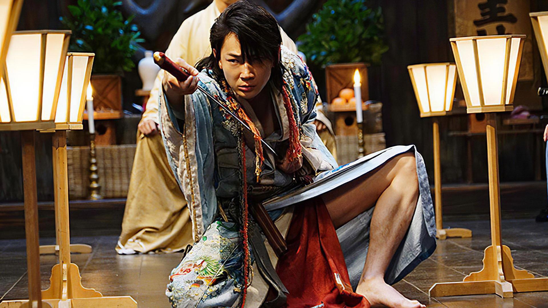 Punk Samurai Slash Down 2018 movie scene