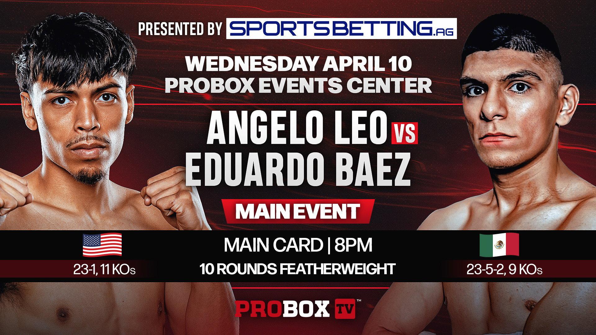 Angelo Leo vs. Eduardo Baez 2024 movie scene
