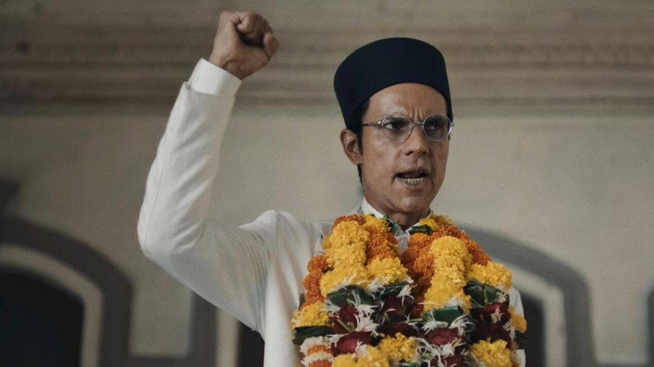 Swatantrya Veer Savarkar 2024 movie scene
