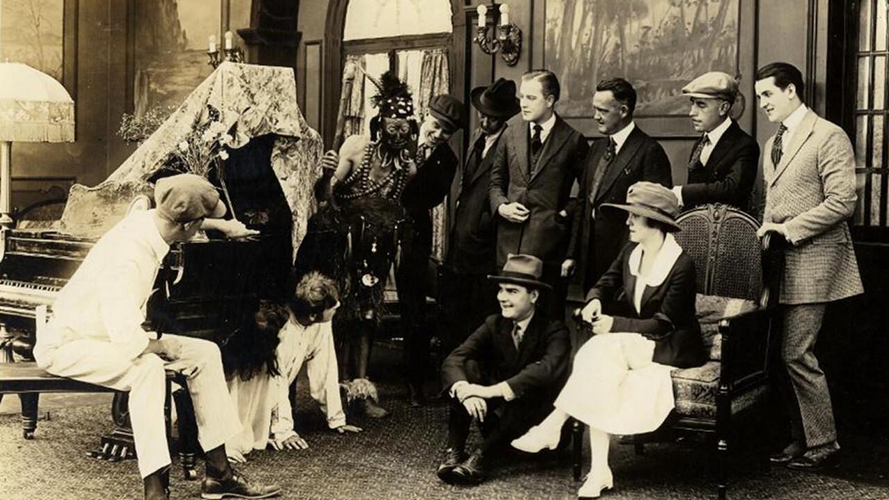 The Limited Mail 1925 movie scene