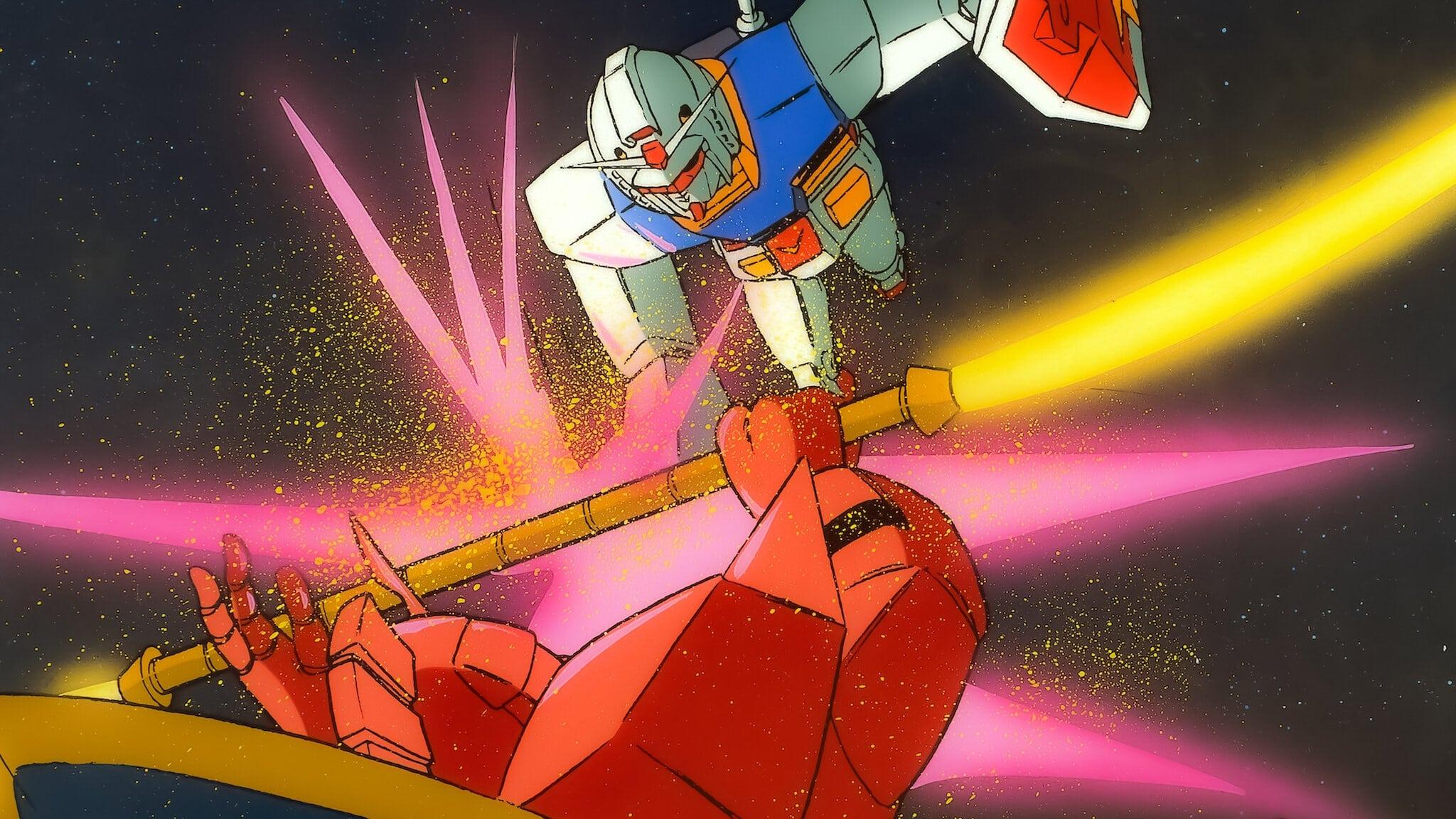 Mobile Suit Gundam III: Encounters in Space 1982 movie scene