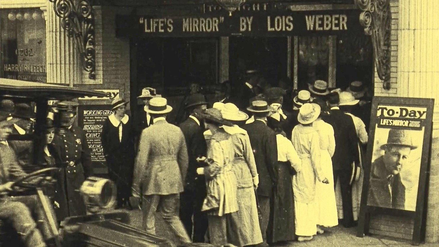 Idle Wives 1916 movie scene