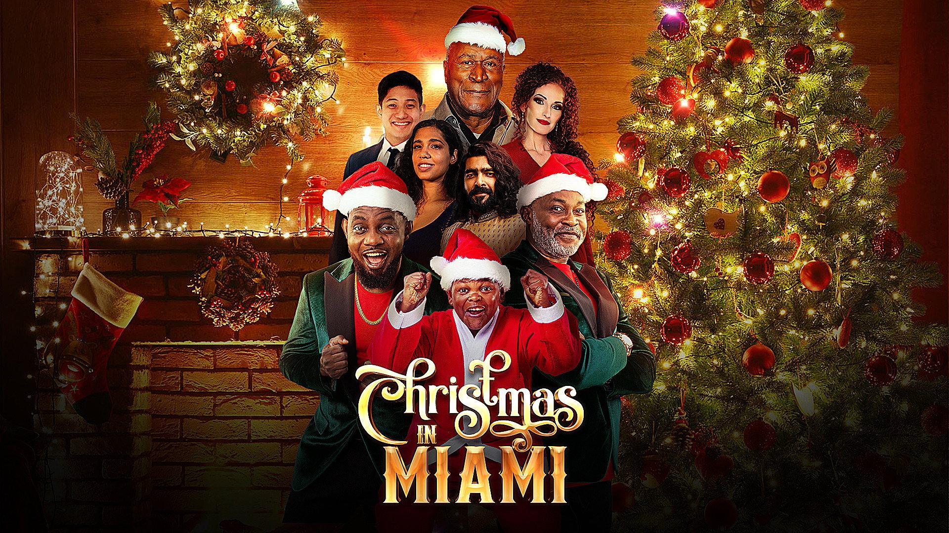 Christmas in Miami 2021 movie scene