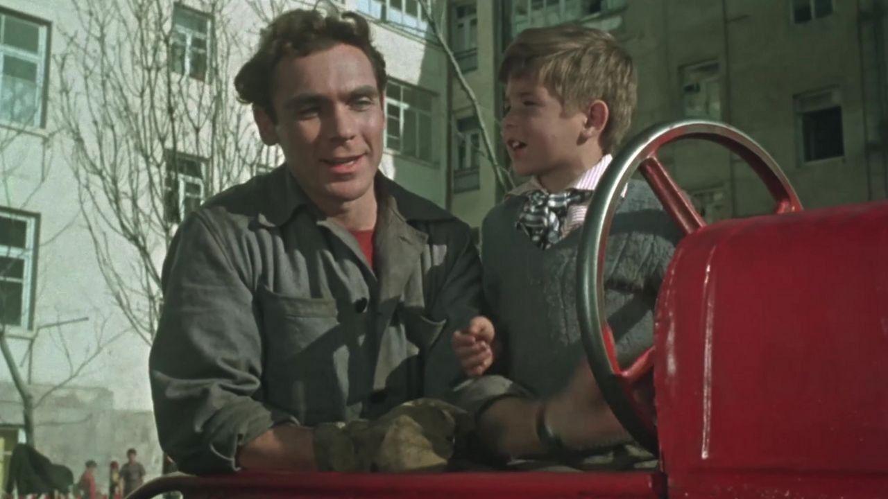 The Steamroller and the Violin 1961 movie scene