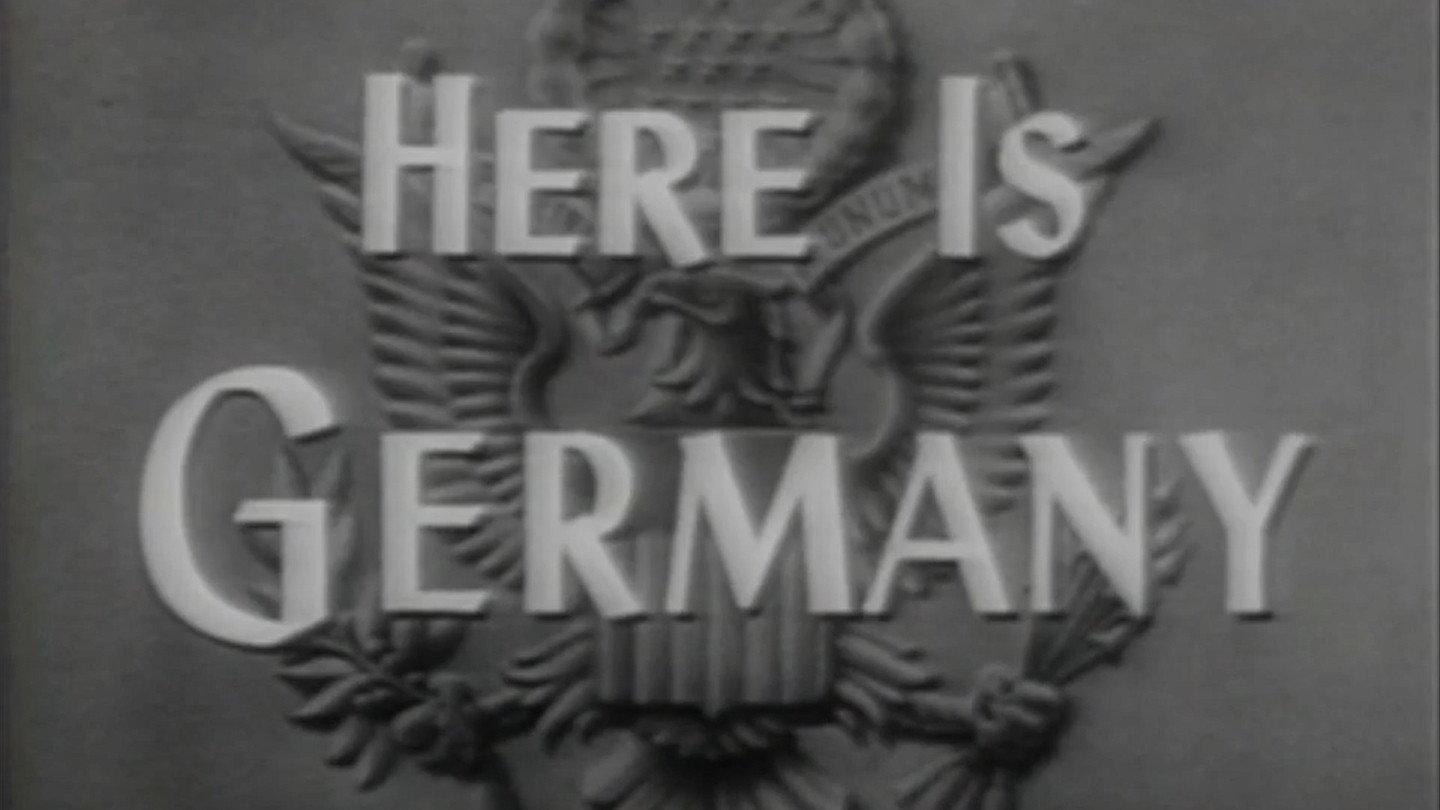 Here Is Germany 1945 movie scene