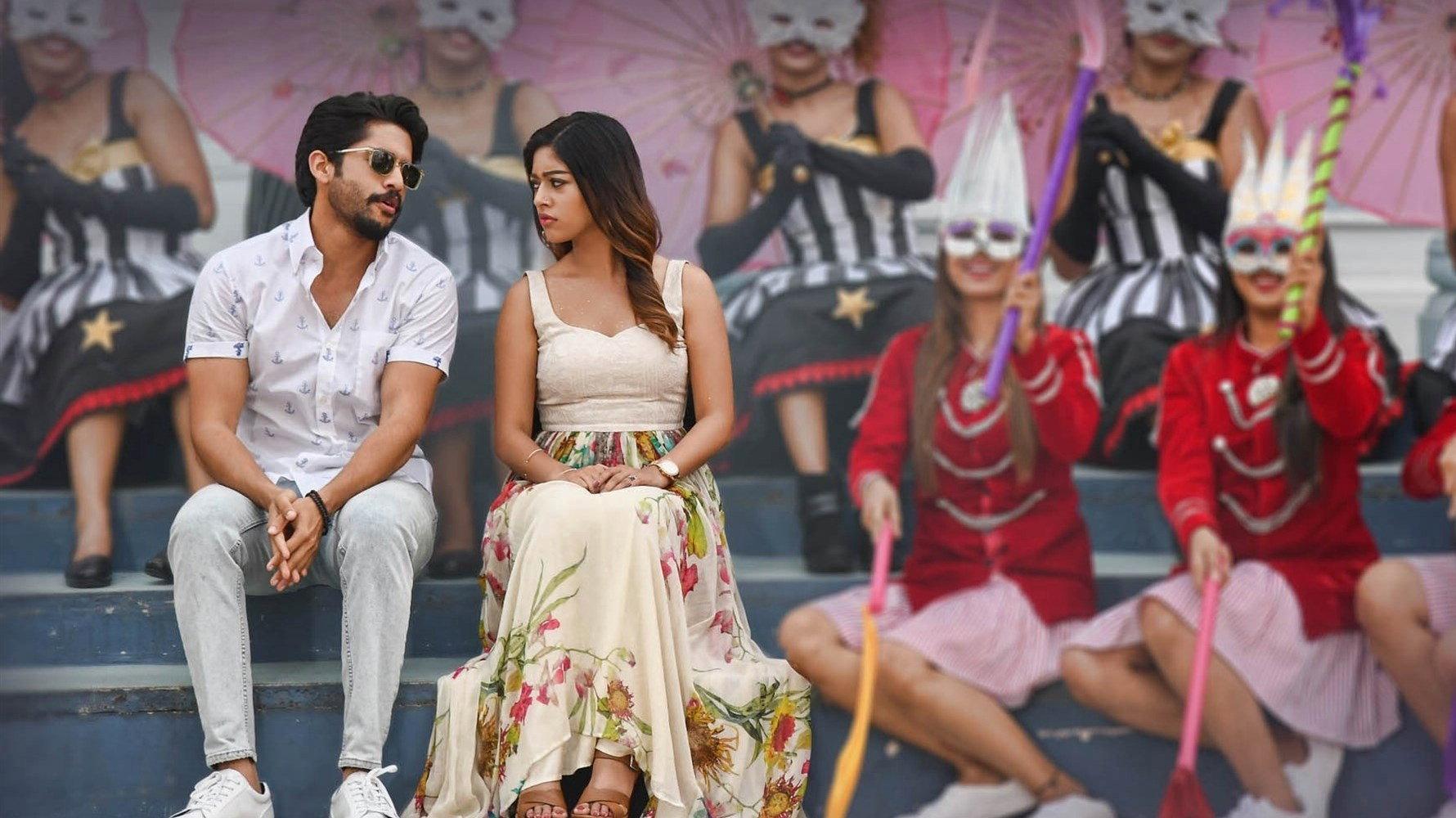 Shailaja Reddy Alludu 2018 movie scene