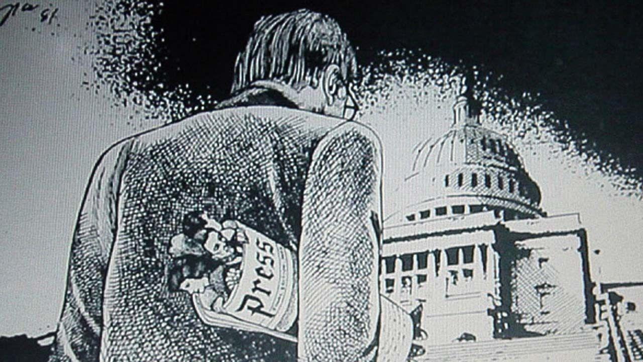 Orwell Rolls in His Grave 2003 movie scene