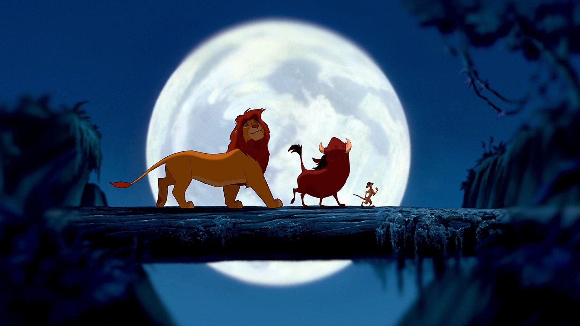 The Lion King 1994 movie scene