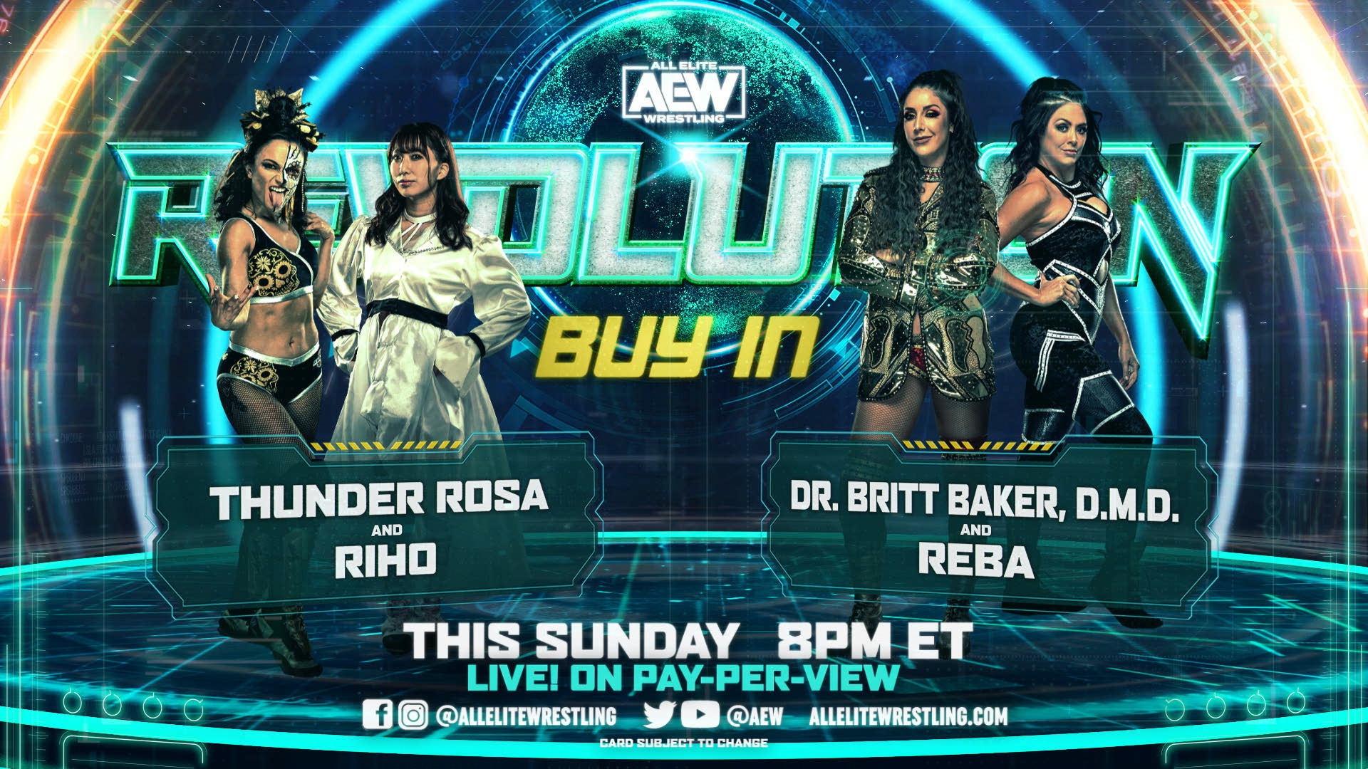 AEW Revolution 2021: The Buy In 2021 movie scene