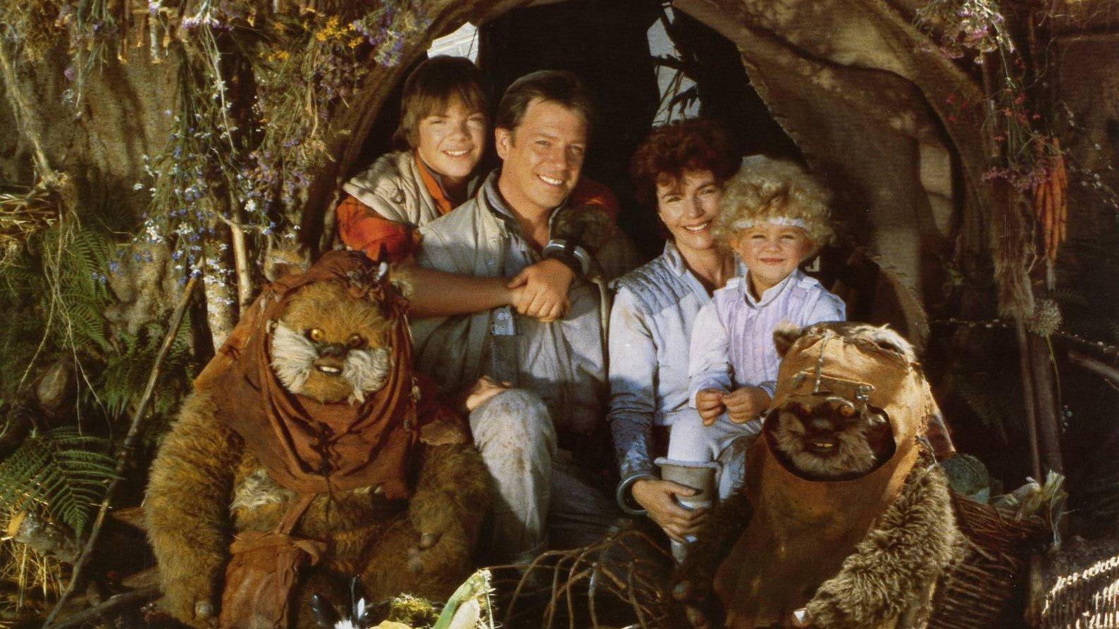 The Ewok Adventure 1984 movie scene