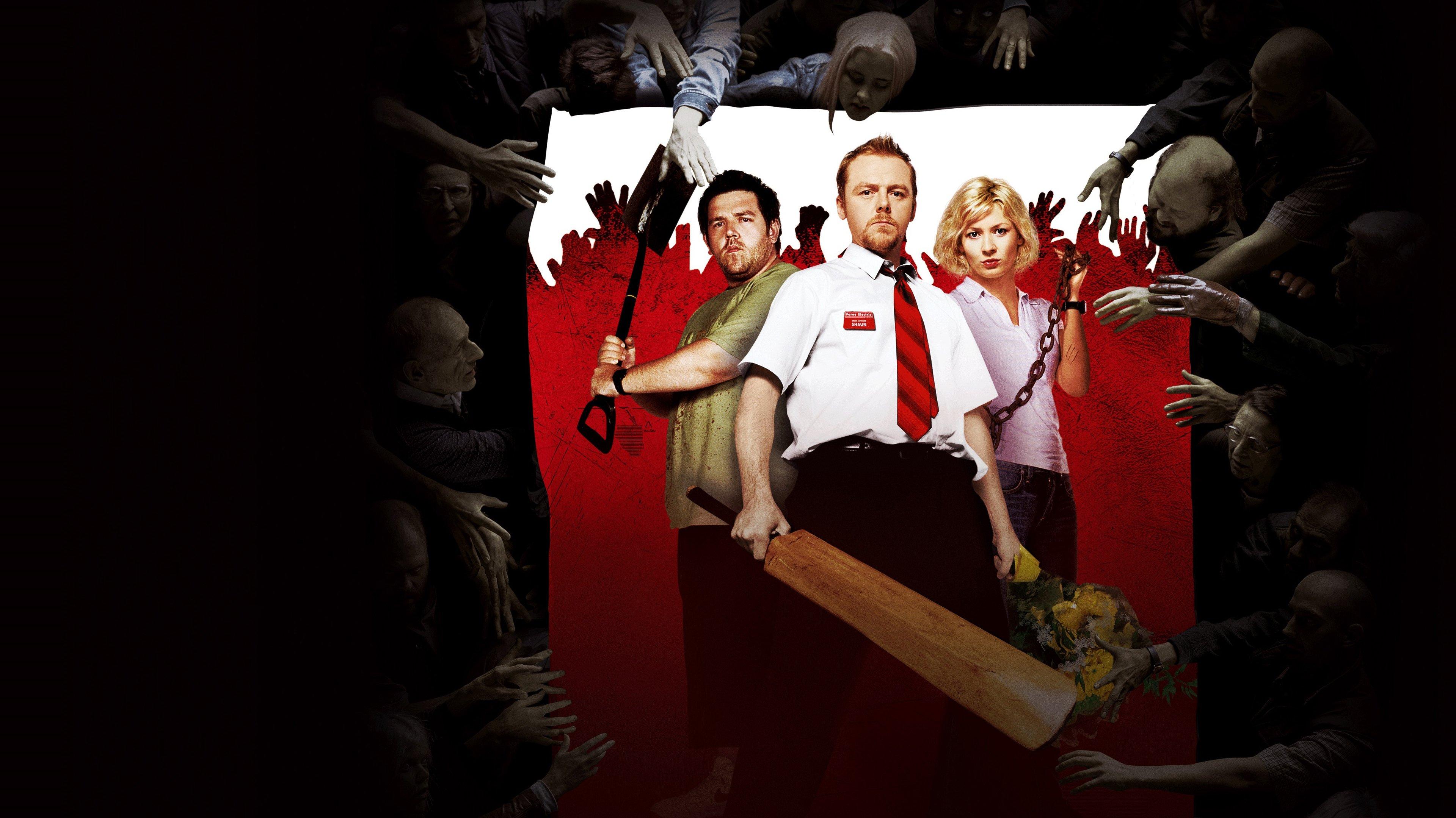 Shaun of the Dead 2004 movie scene