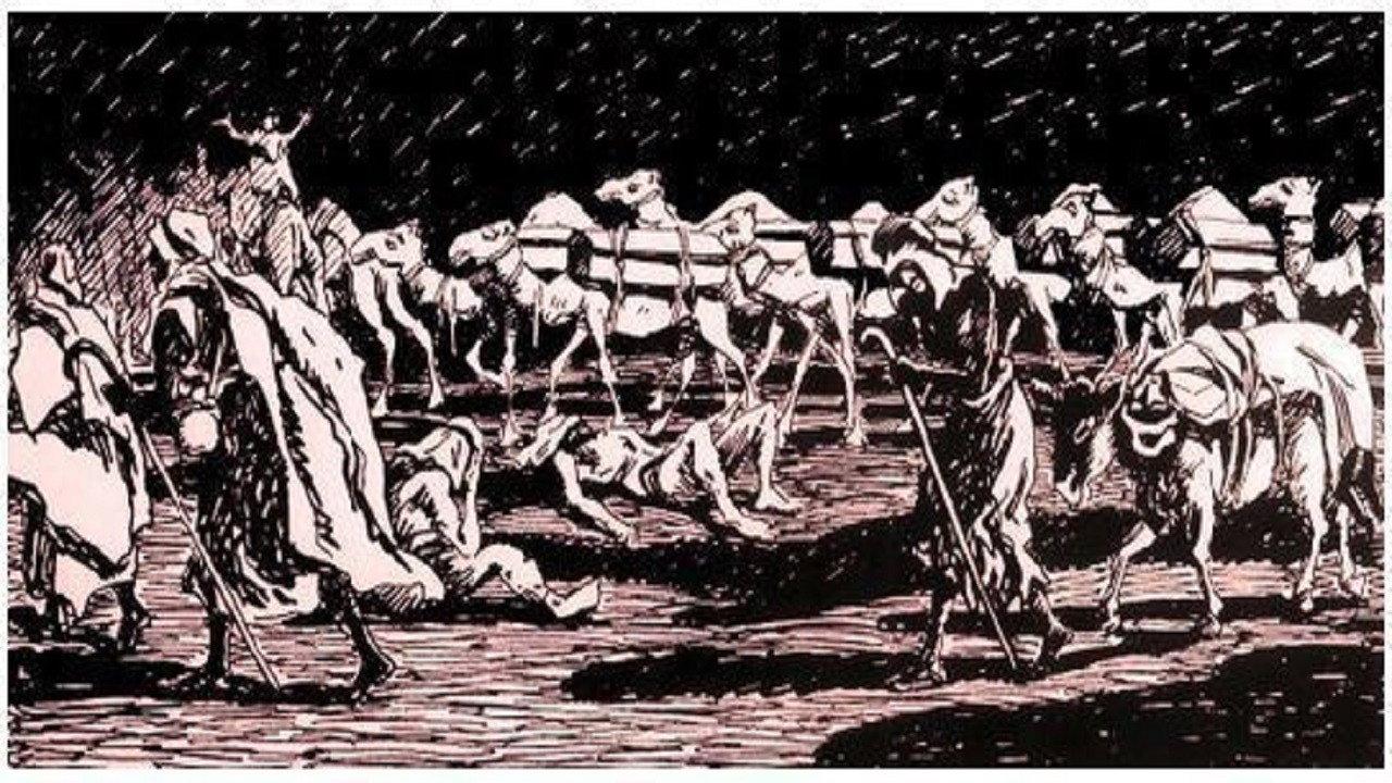 Caravan of Death 1920 movie scene