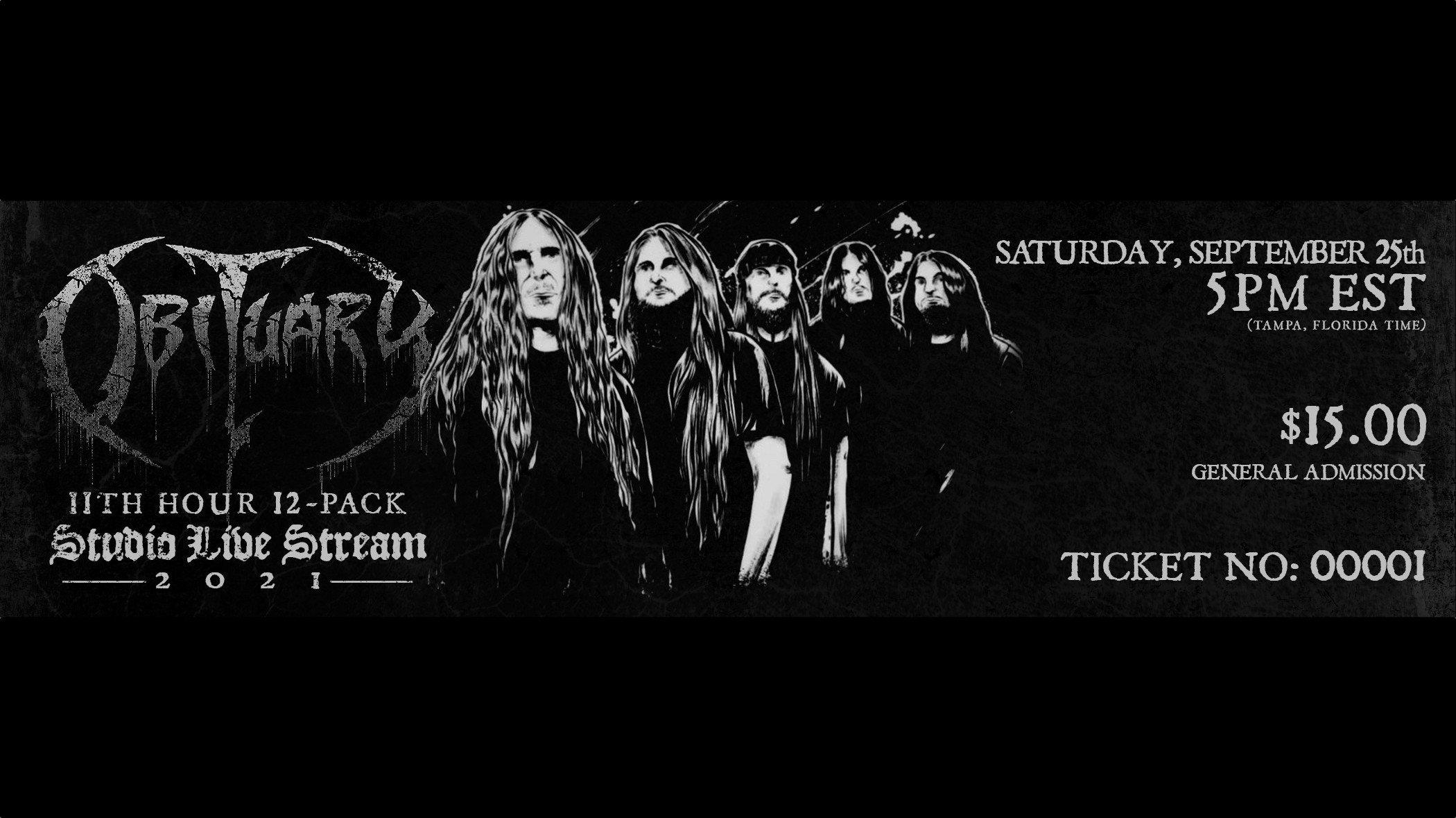 Obituary - 11th Hour 12-Pack Live Stream 2021 movie scene