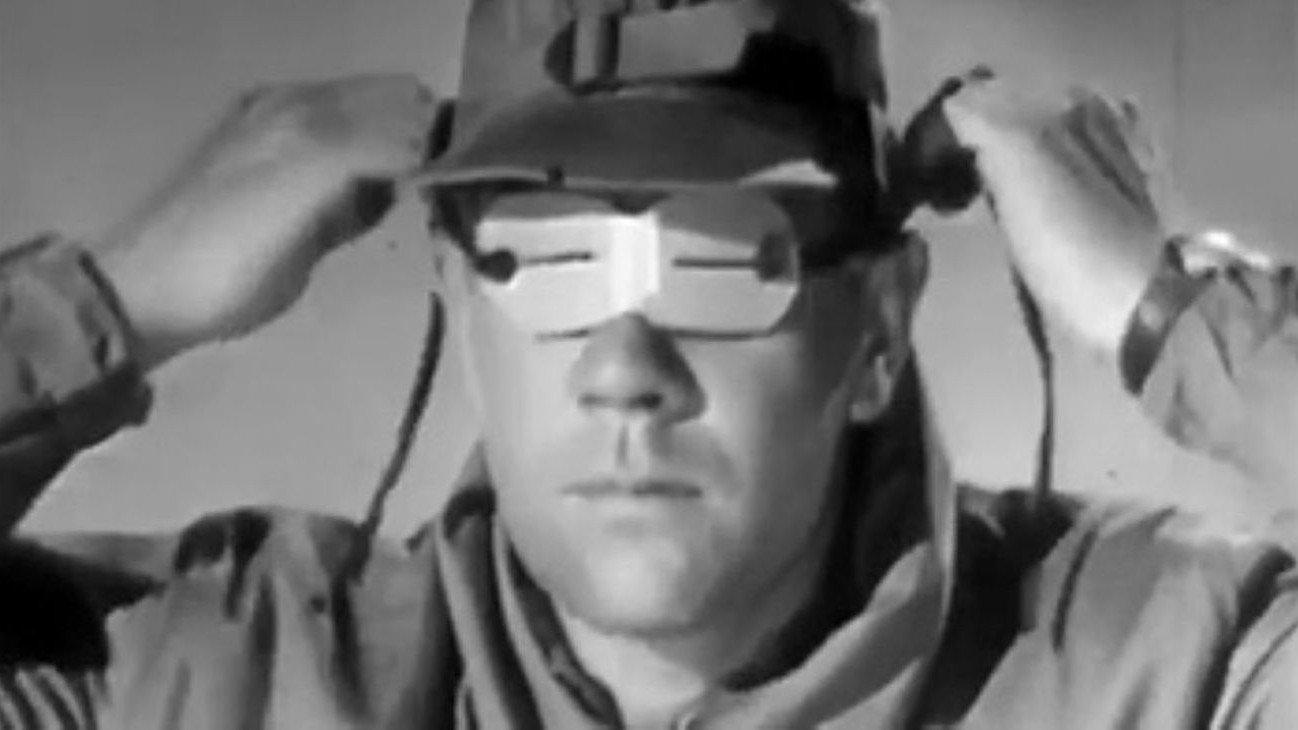 Ski Safety 1942 movie scene