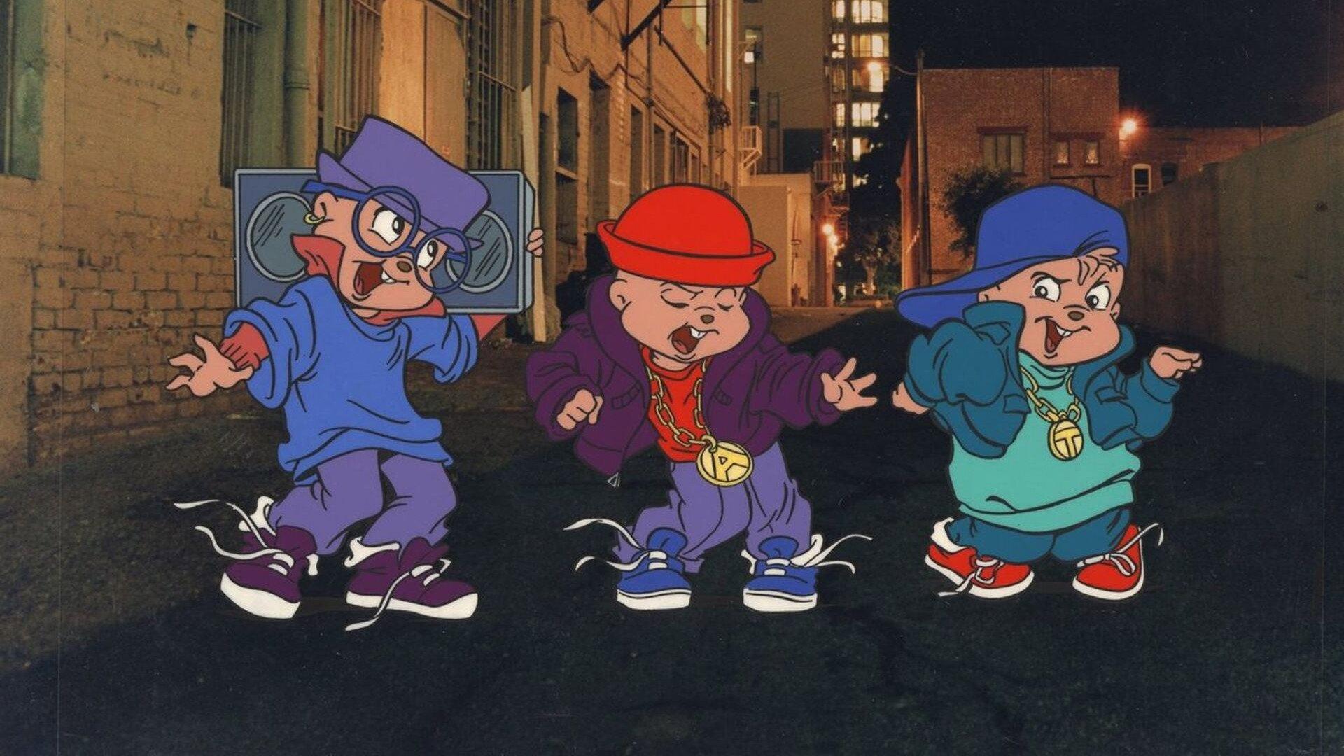 The Chipmunks Rockin' Through The Decades 1990 movie scene
