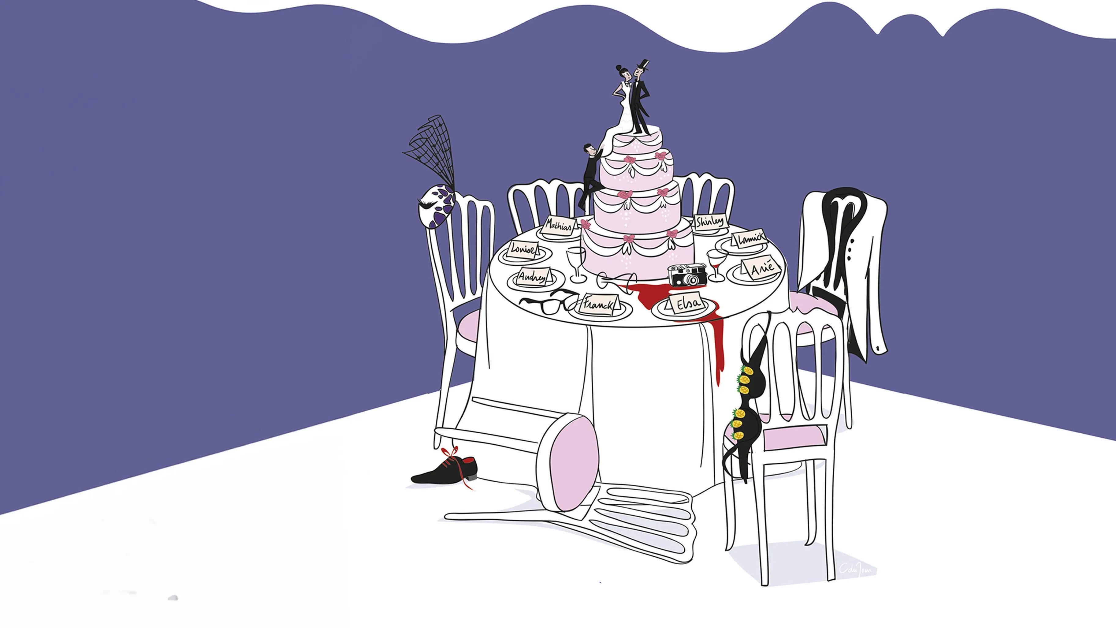 Plan de table 2012 movie scene