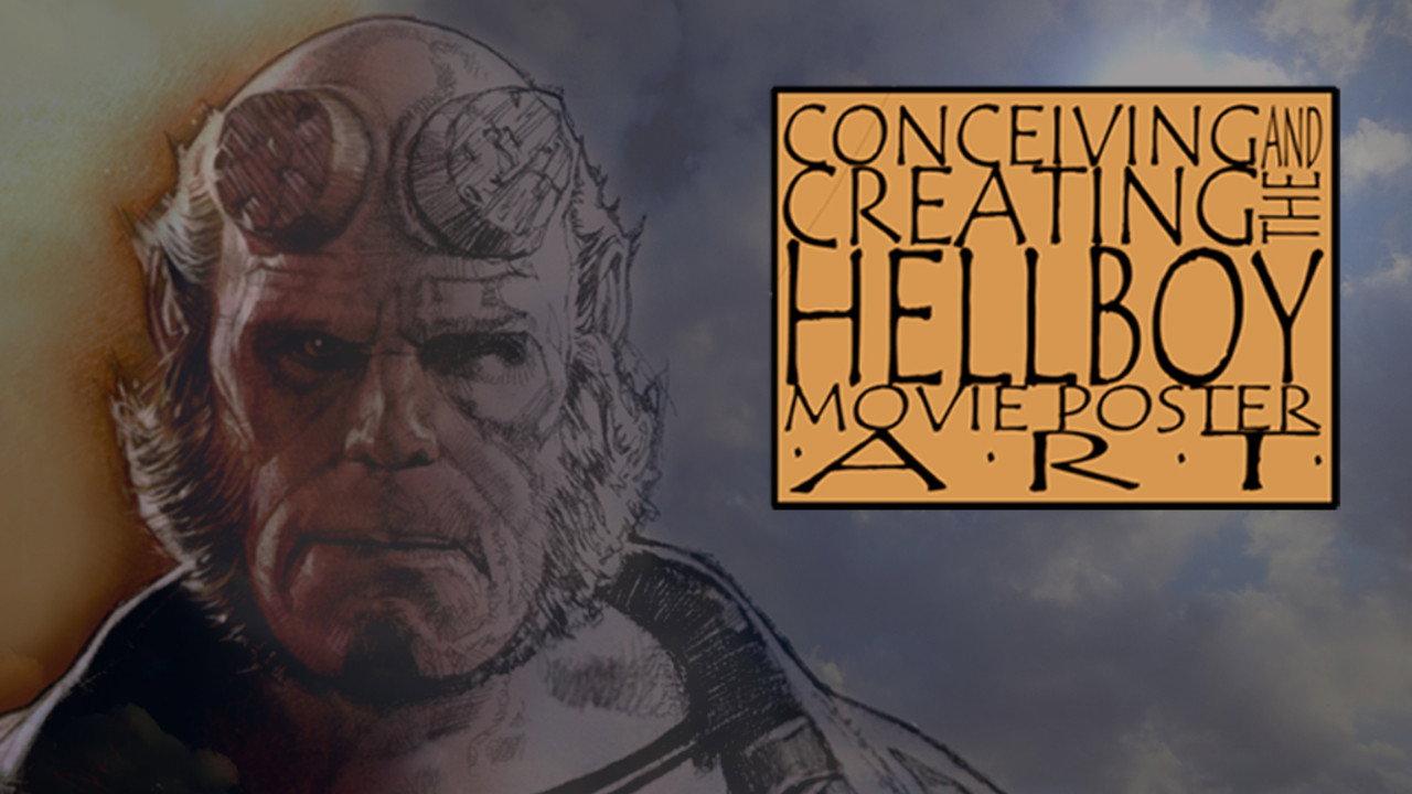 Conceiving and Creating the Hellboy Movie Poster Art 2010 movie scene