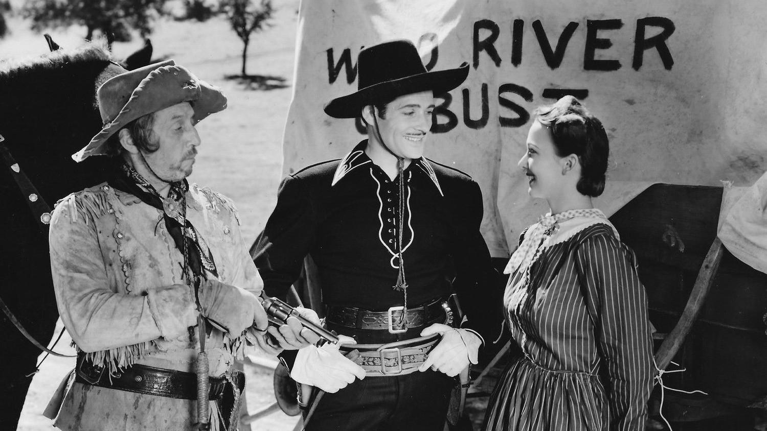 Cowboys from Texas 1939 movie scene