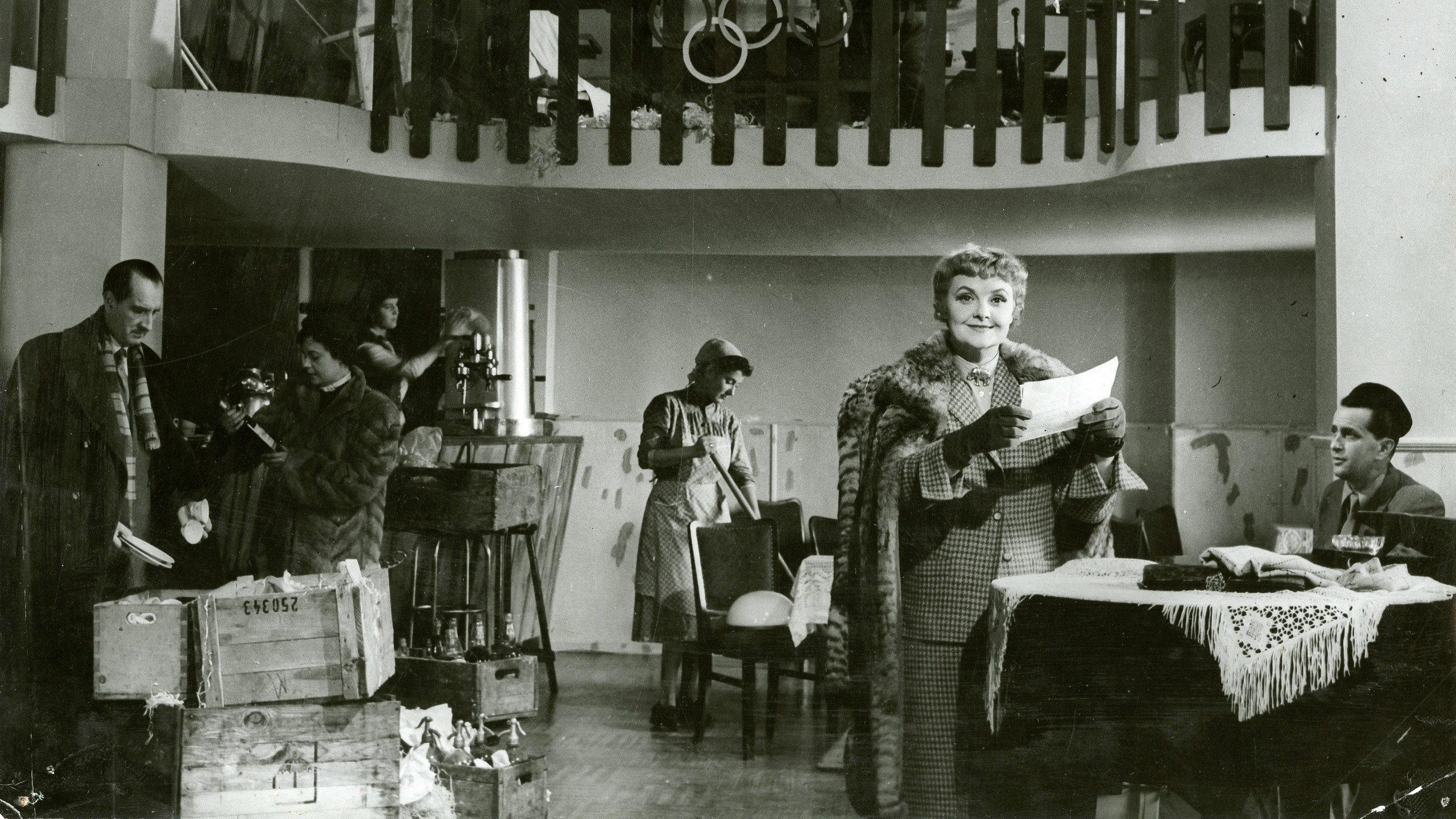The bridge of life 1956 movie scene