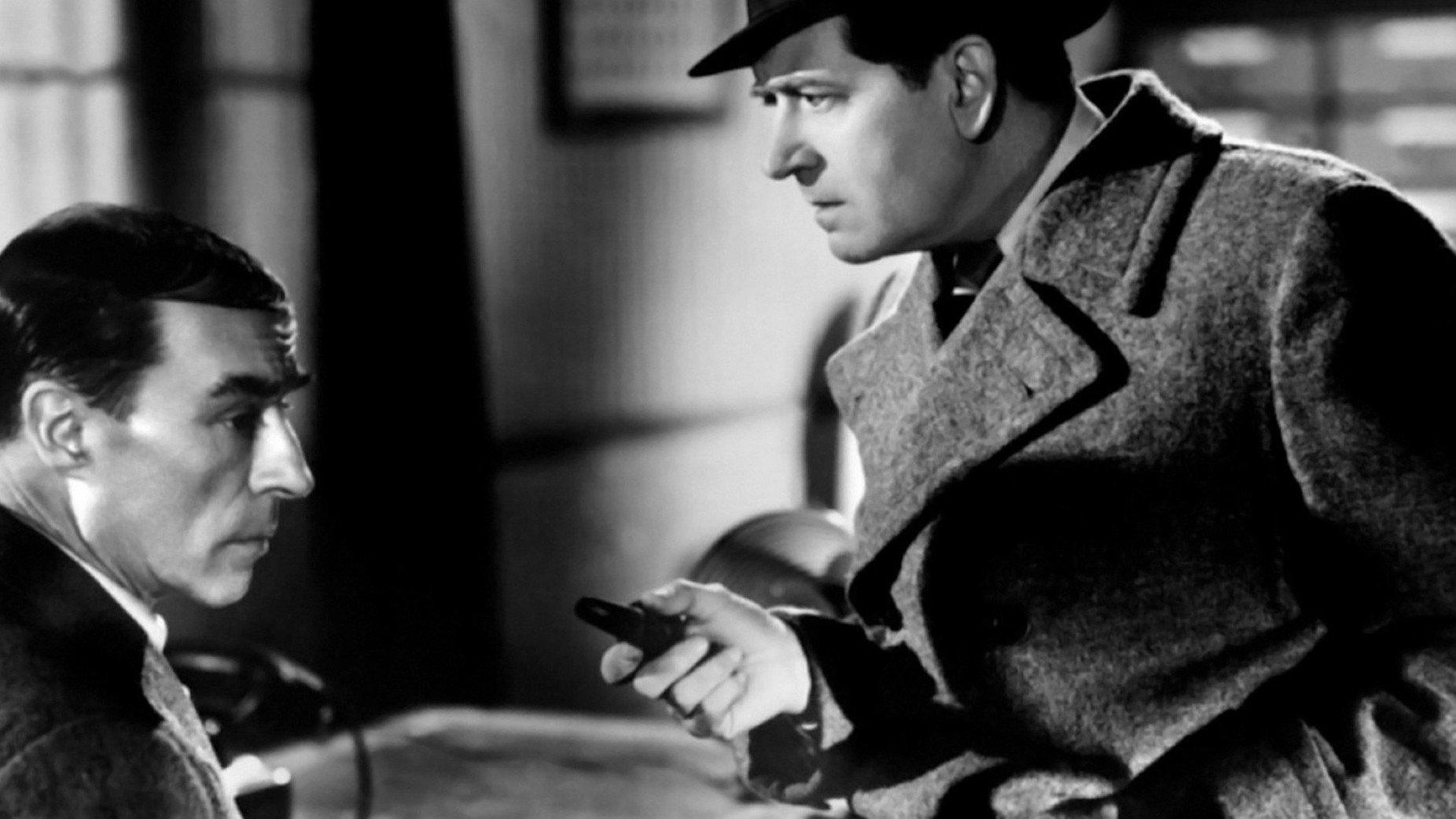 Cecile Is Dead 1944 movie scene