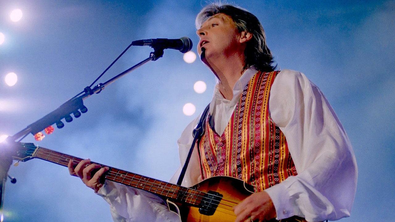 Paul McCartney - Live in Charlotte 1993 movie scene
