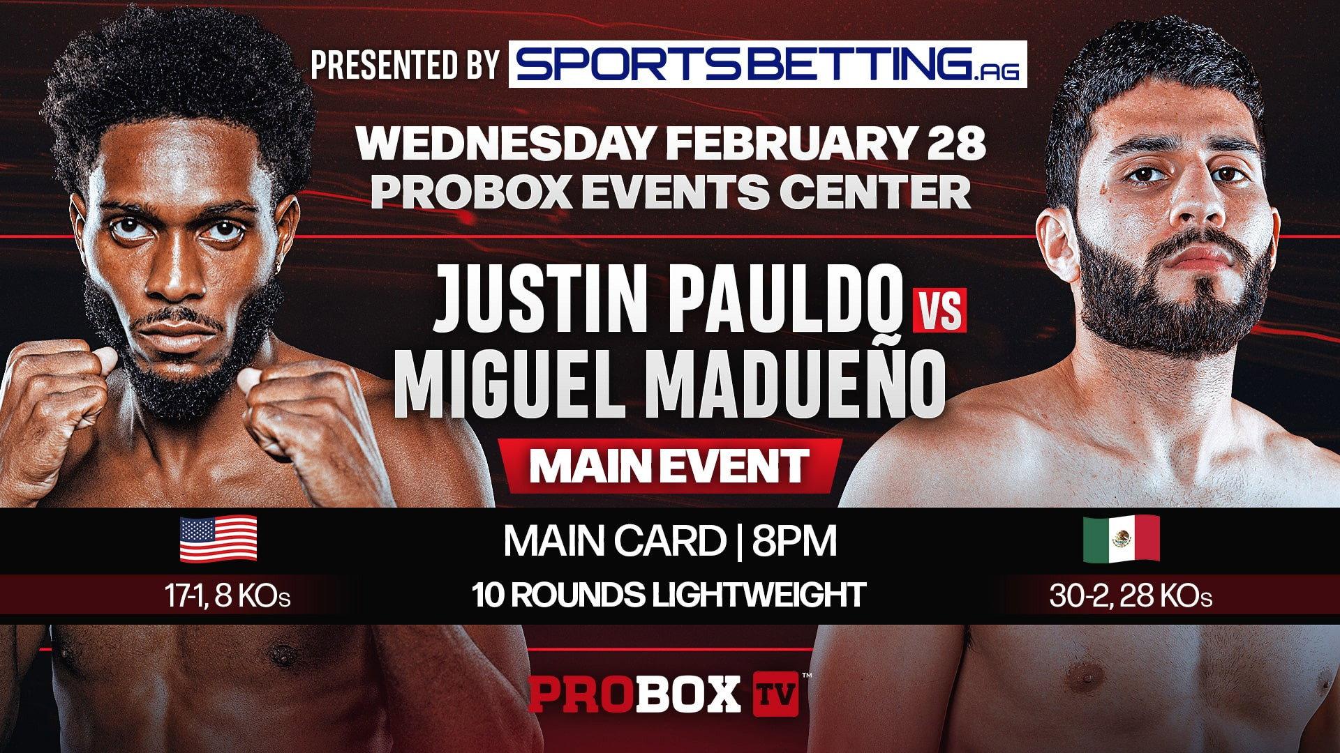 Justin Pauldo vs. Miguel Madueno 2024 movie scene