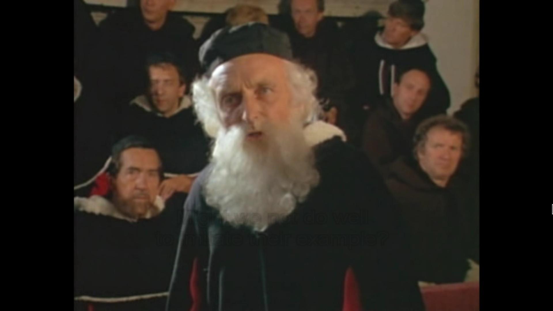 John Wycliffe: The Morning Star 1984 movie scene