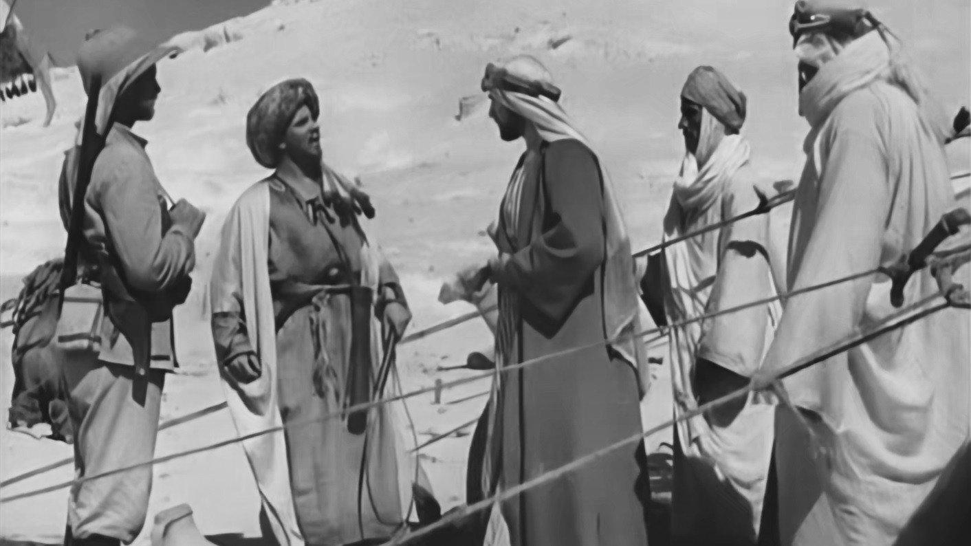 Across the Desert 1936 movie scene