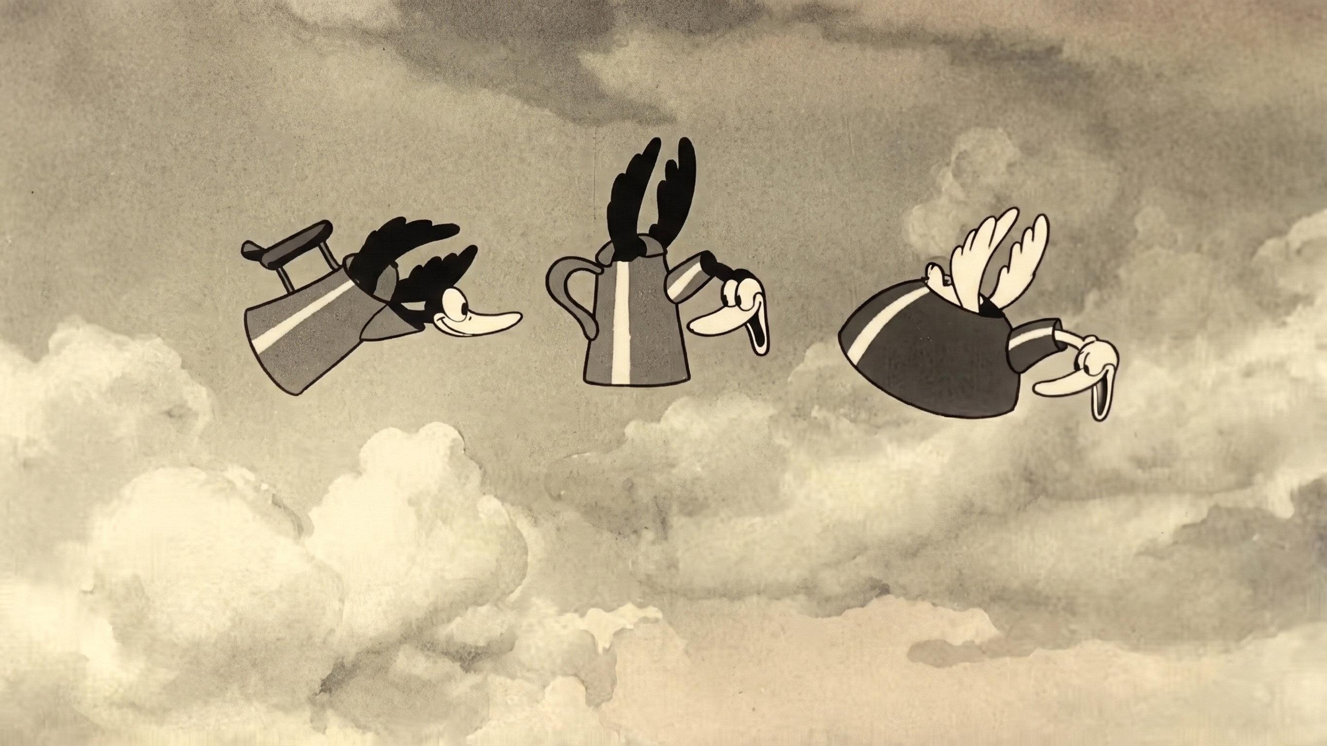 Flying South 1937 movie scene