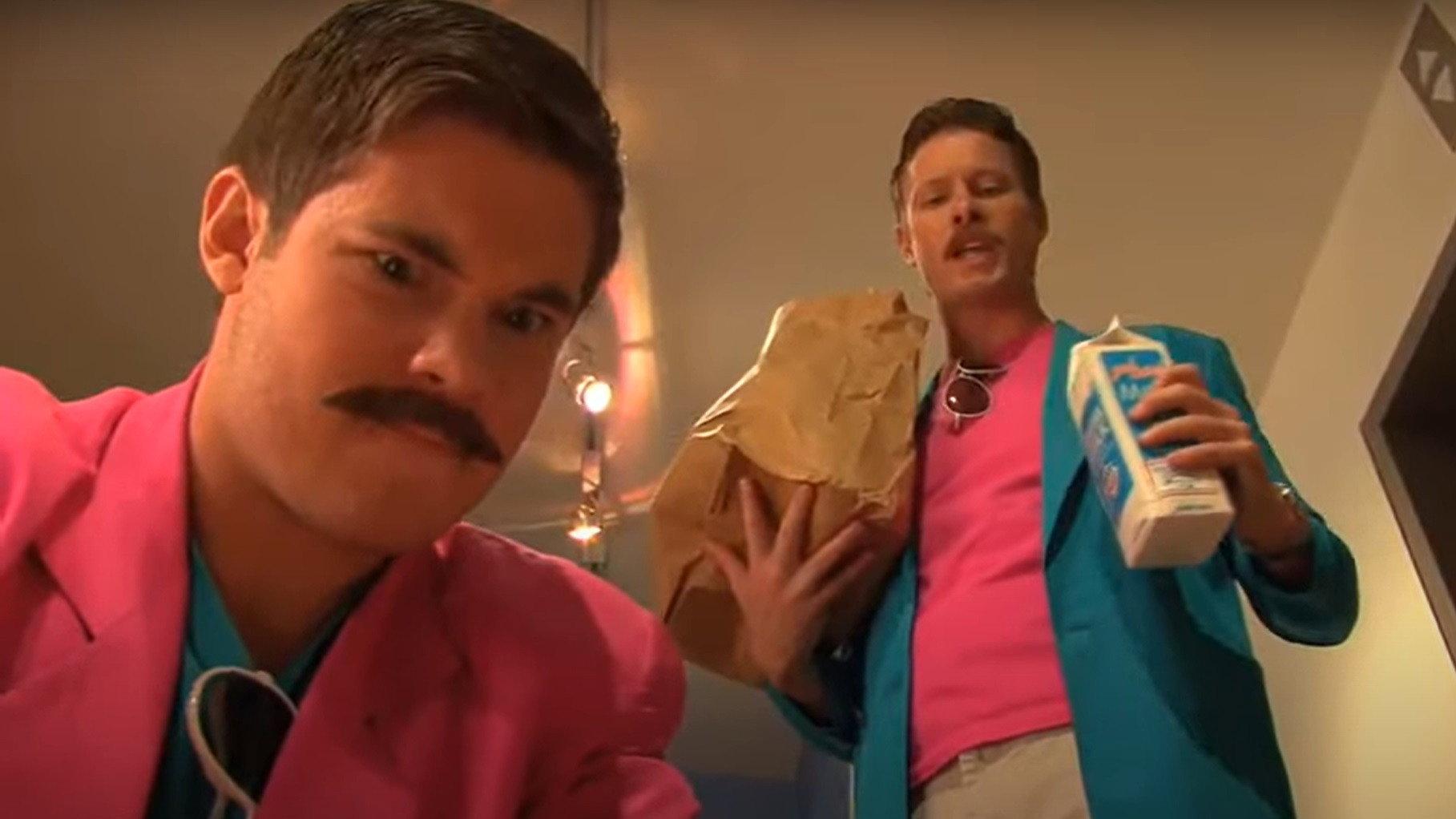 Crossbows & Mustaches 2008 movie scene