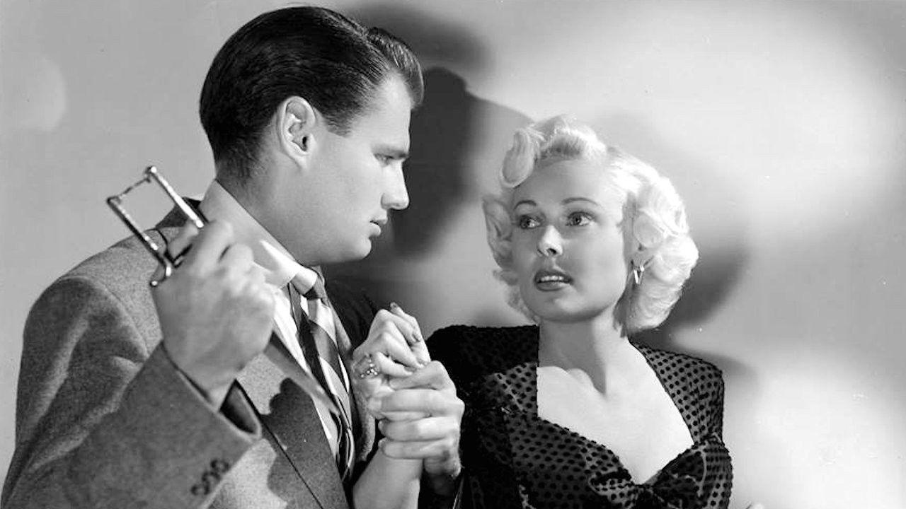 Without Warning! 1952 movie scene