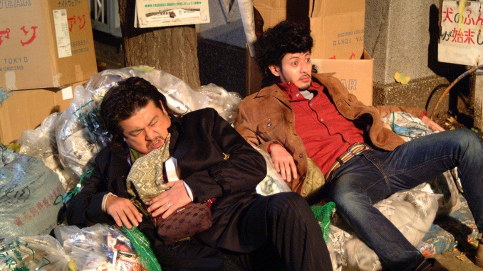 Adrift in Tokyo 2007 movie scene